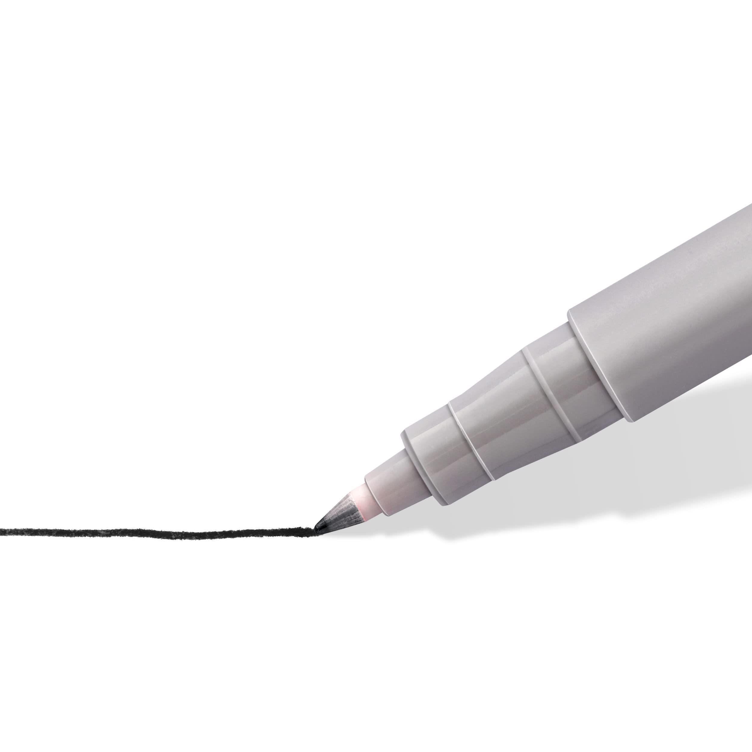 STAEDTLER Lumocolor Non-Permanent Fineliner Pen - Water-Soluble Ink, Refillable | 5 Pack, Black 4