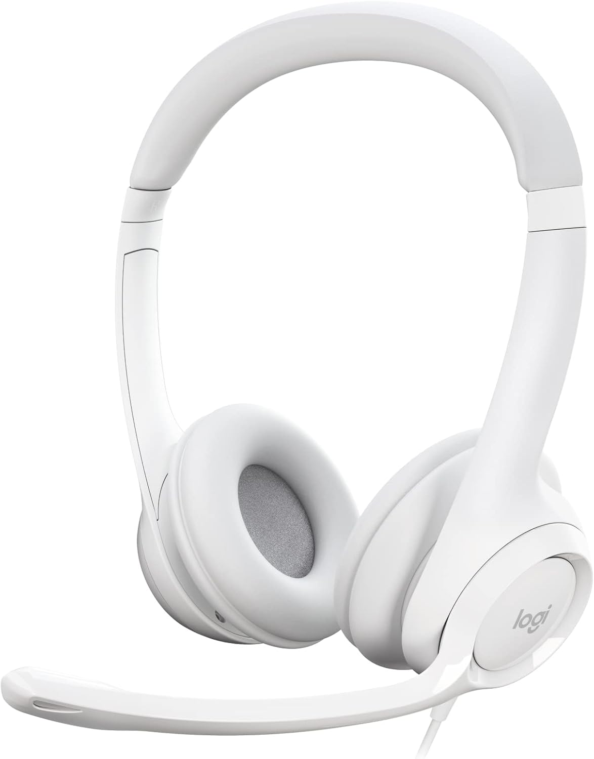 Logitech H390 Wired USB Headset with Noise-Cancelling Mic for PC, Chromebook, Laptop - Stereo Sound, In-line Controls, 1.9m Cable