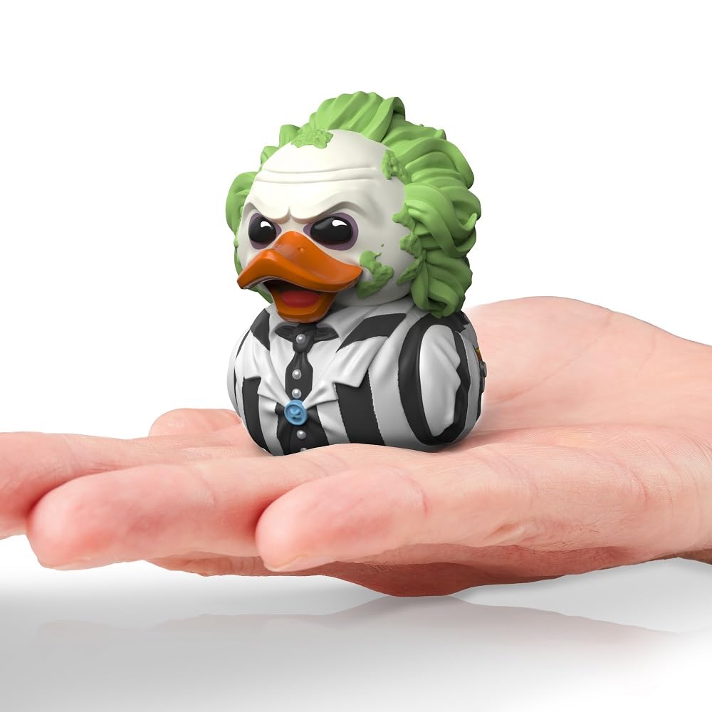 TUBBZ Mini: Beetlejuice Cosplaying Rubber Duck Vinyl Figure | 2 Inch | Collectible 6