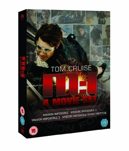 Mission Impossible: Quadrilogie (1-4 Box Set) [DVD] [2017]