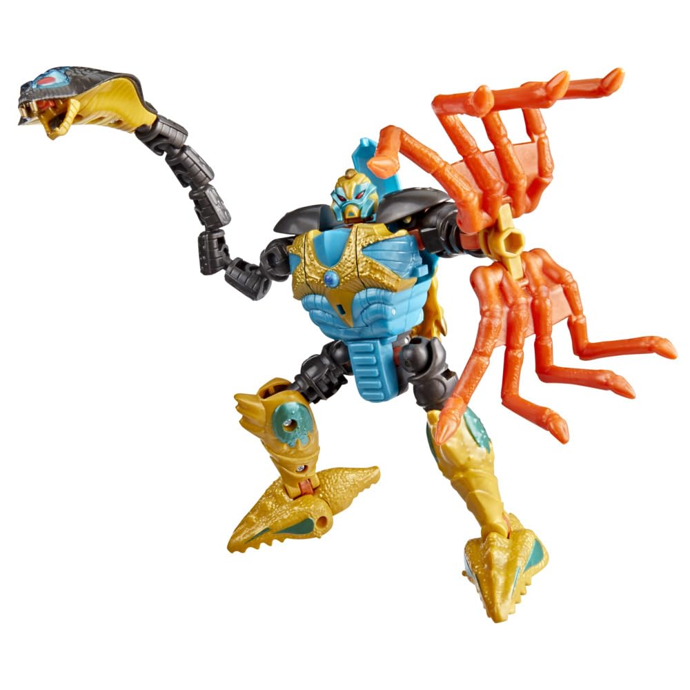 Transformers Age of the Primes Quickstrike Action Figure - Deluxe Class, 14 cm, 21 Steps
