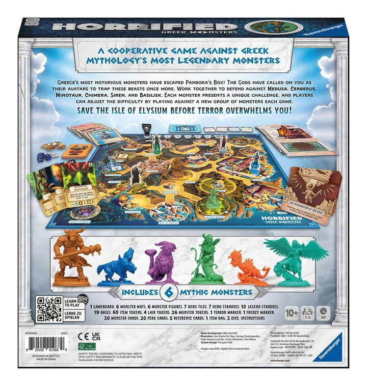 Ravensburger Horrified Pandora Unleashed - Immersive Strategy Board Game