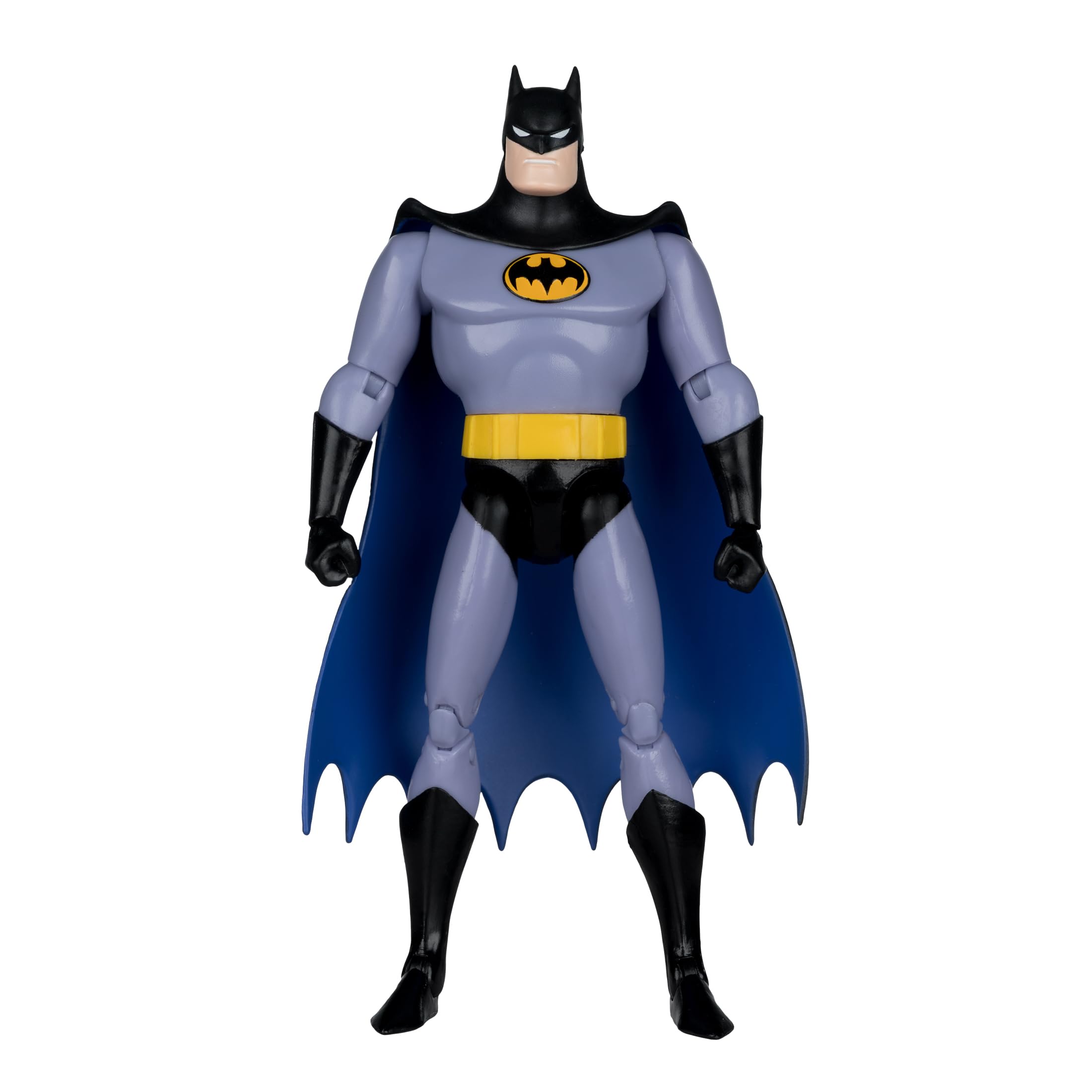 McFarlane Batman: The Animated Series Batman 6-Inch Action Figure | Articulated | Includes Alternate Heads