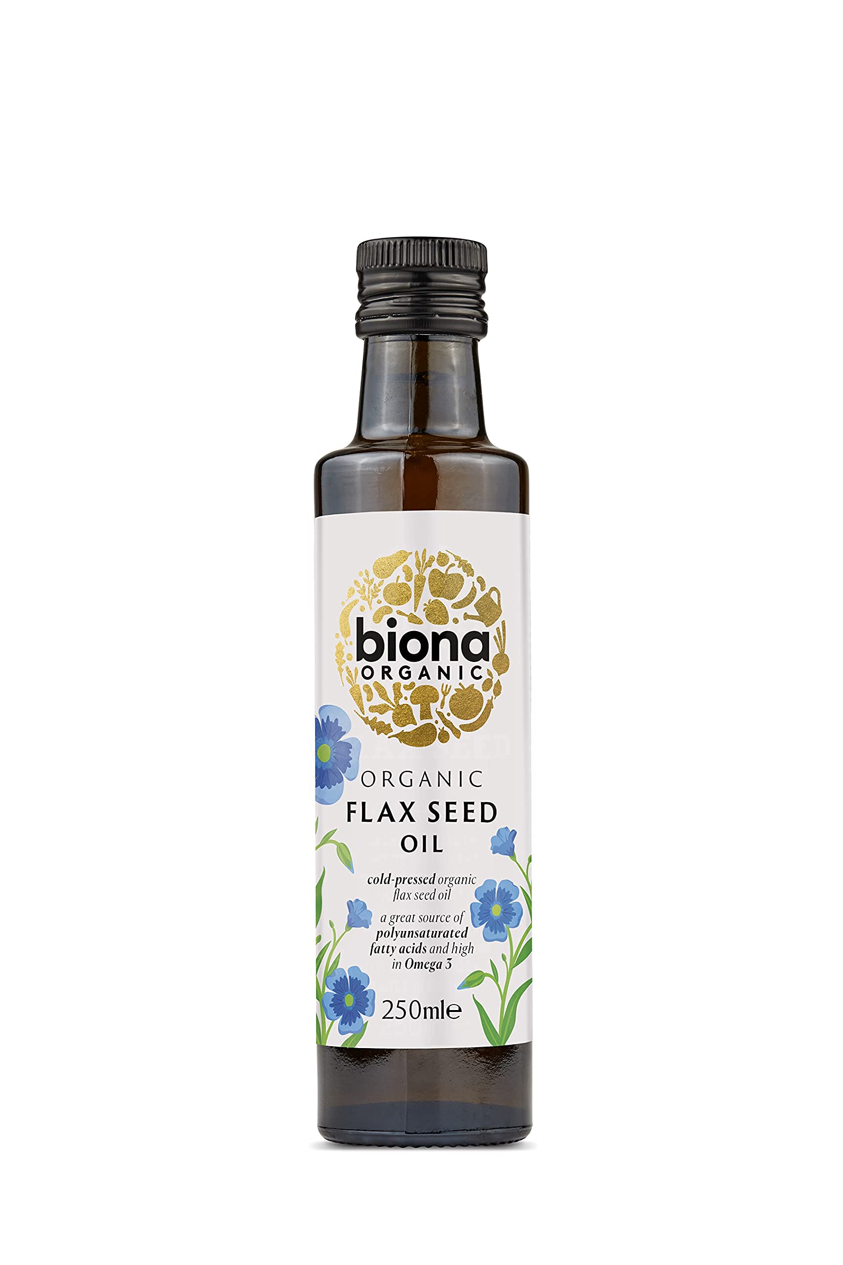 Biona Organic Flax Seed Oil - Cold Pressed & Unrefined | 250ml