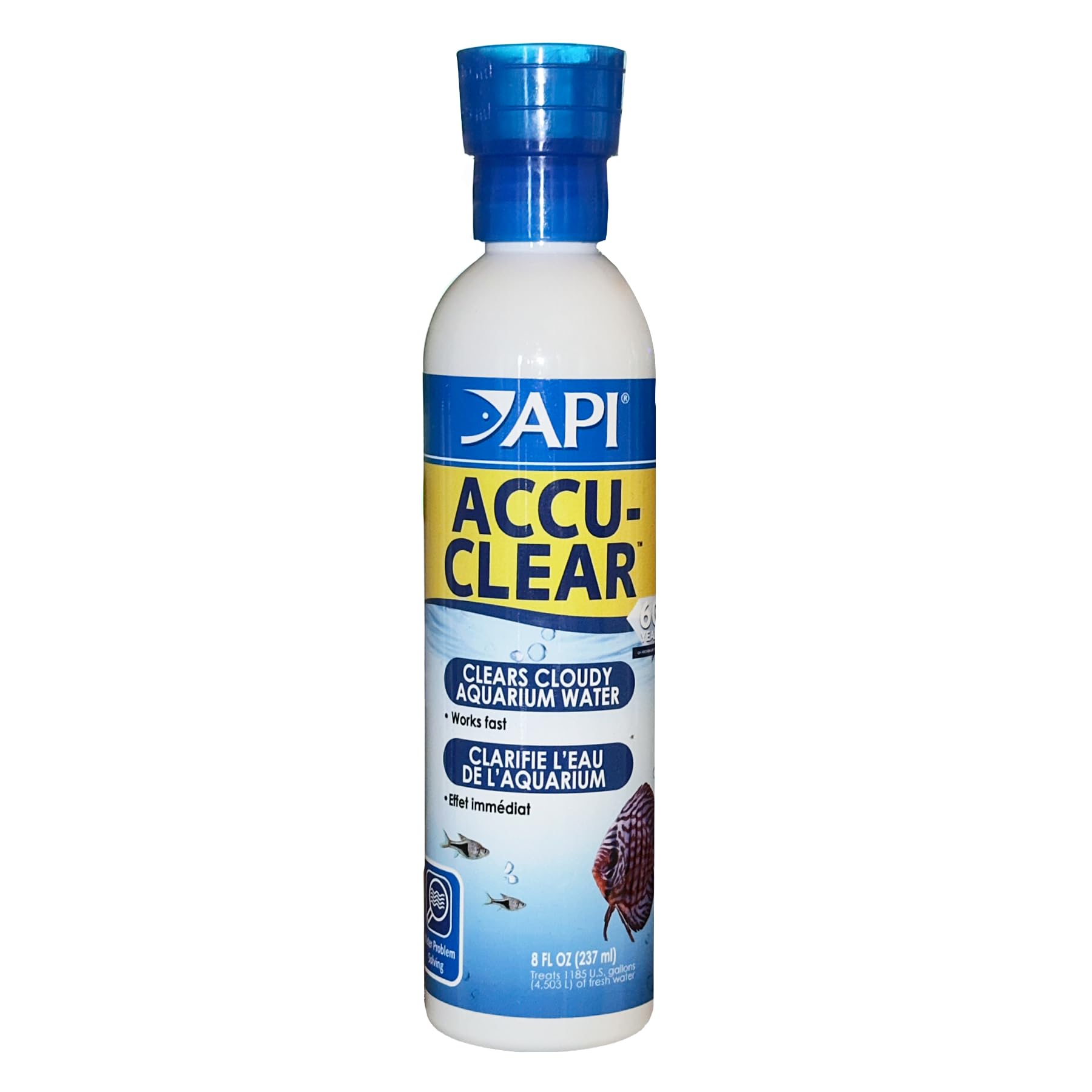 API ACCU-Clear Freshwater Clarifier Liquid - 237 ml Bottle for Cloudy Water 1