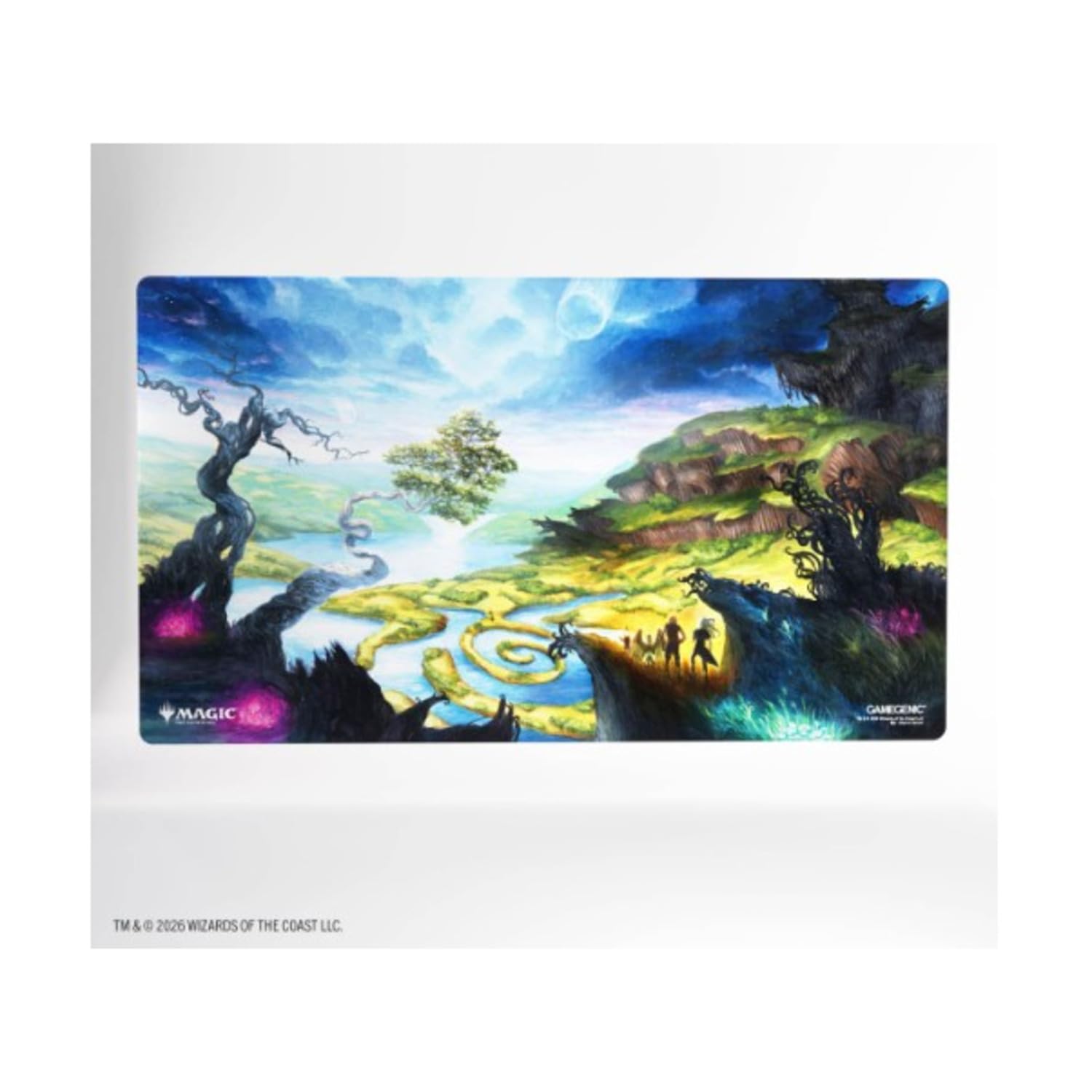 Gamegenic MTG Lorwyn Eclipsed Playmat Evolving Wilds | Multicoloured | Natural Rubber 1