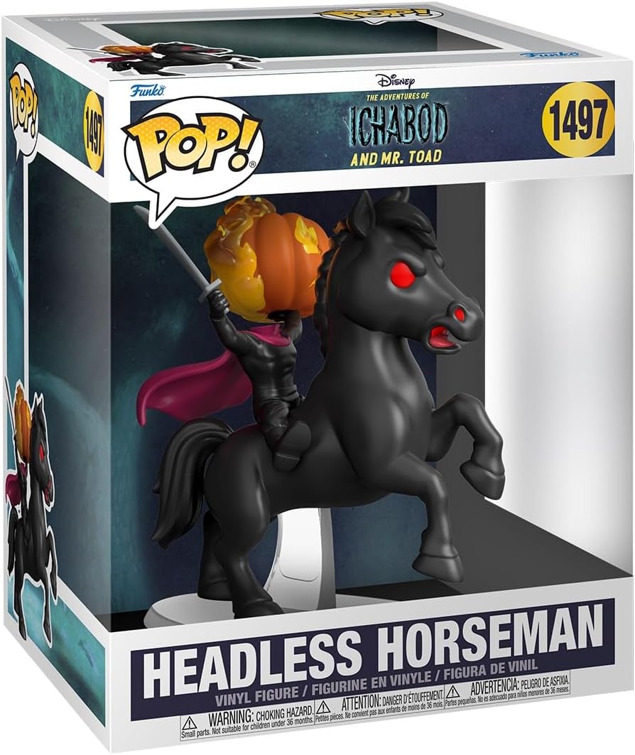 Funko Pop! Rides Deluxe The Legend of Sleepy Hollow - Headless Horseman Vinyl Figure (80994)