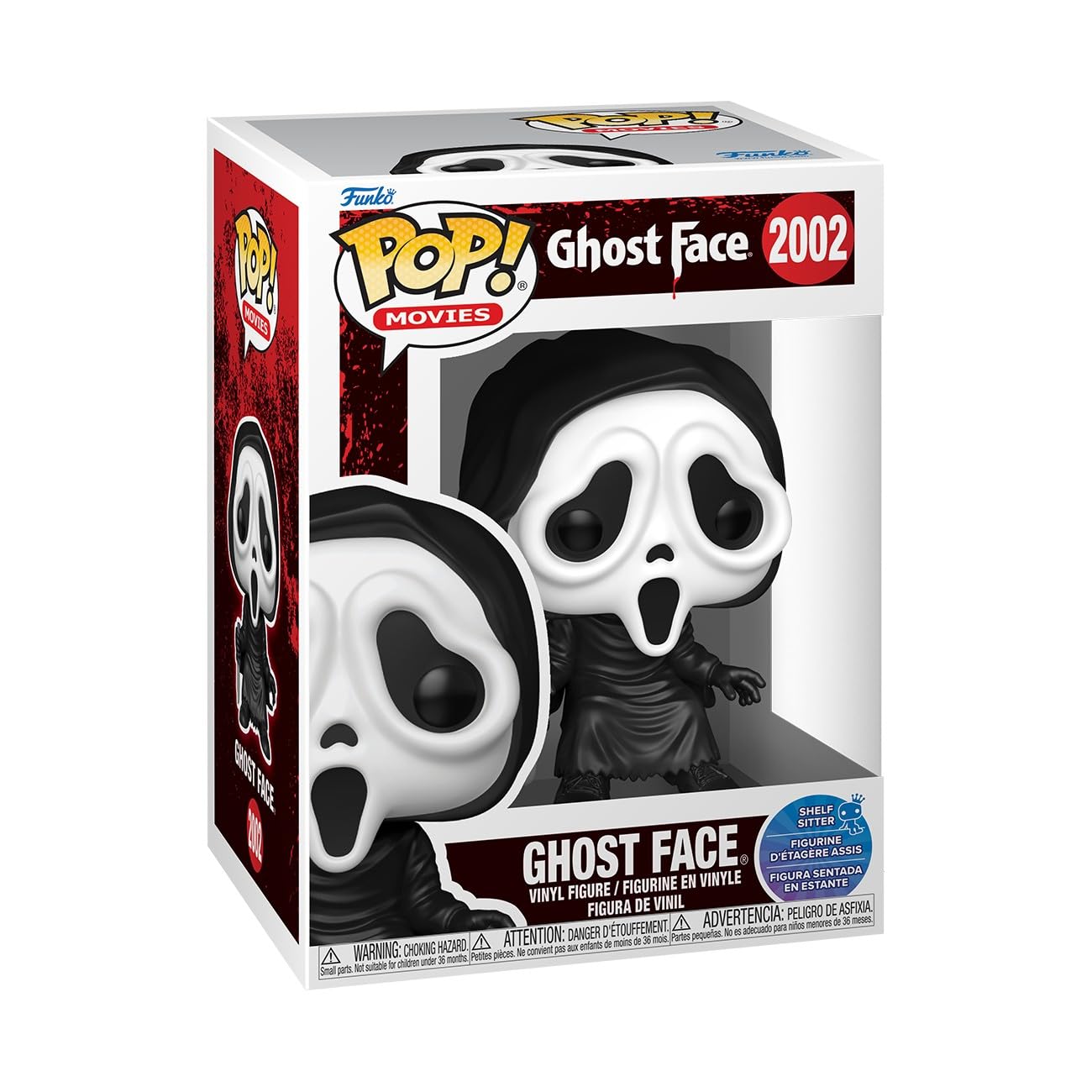 Funko POP! Movies: Ghost Face - Edge Sitter Collectable Vinyl Figure | 3.75 in 1