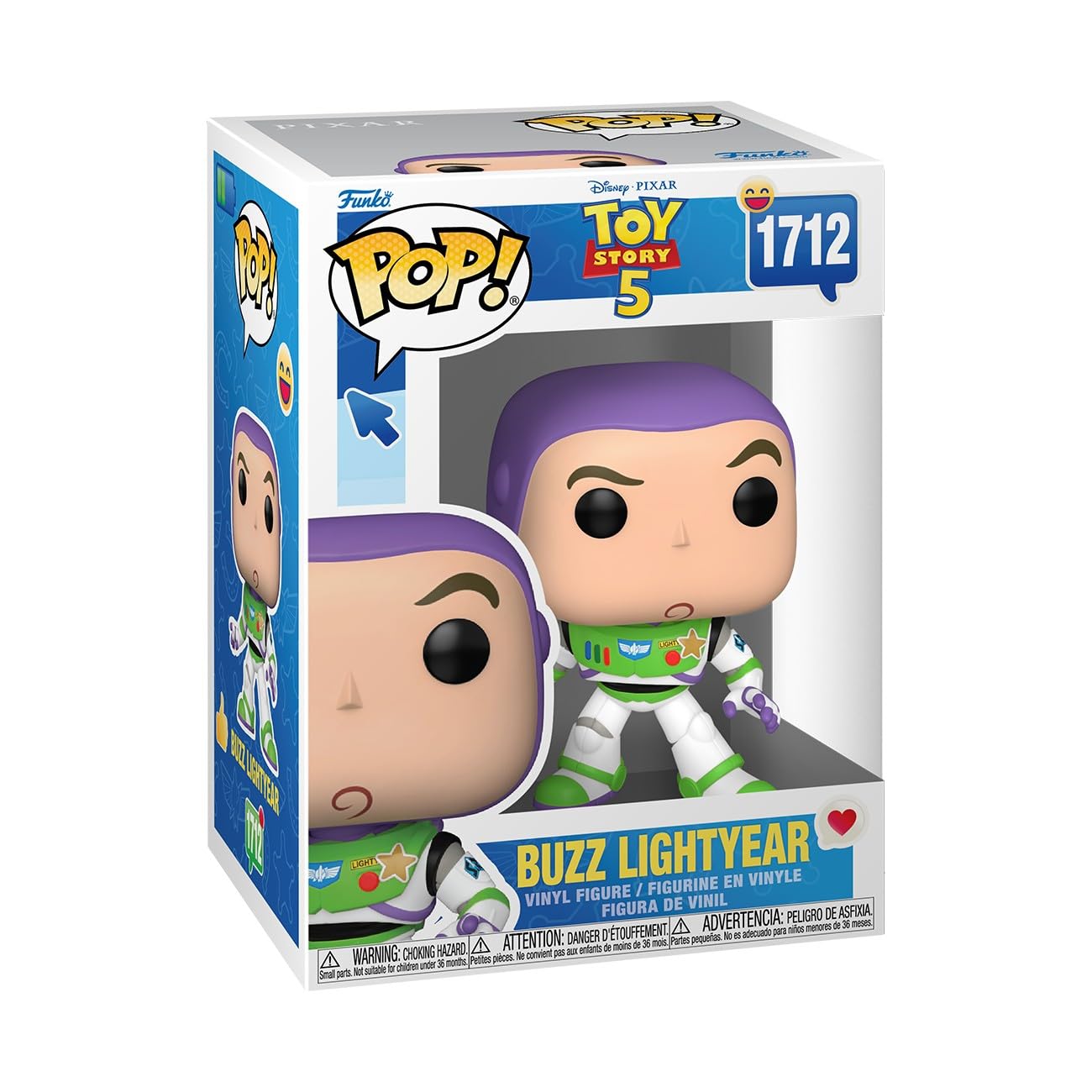 Funko POP! Disney: Toy Story 5 - Buzz Lightyear Collectable Vinyl Figure | 3.75 in 1