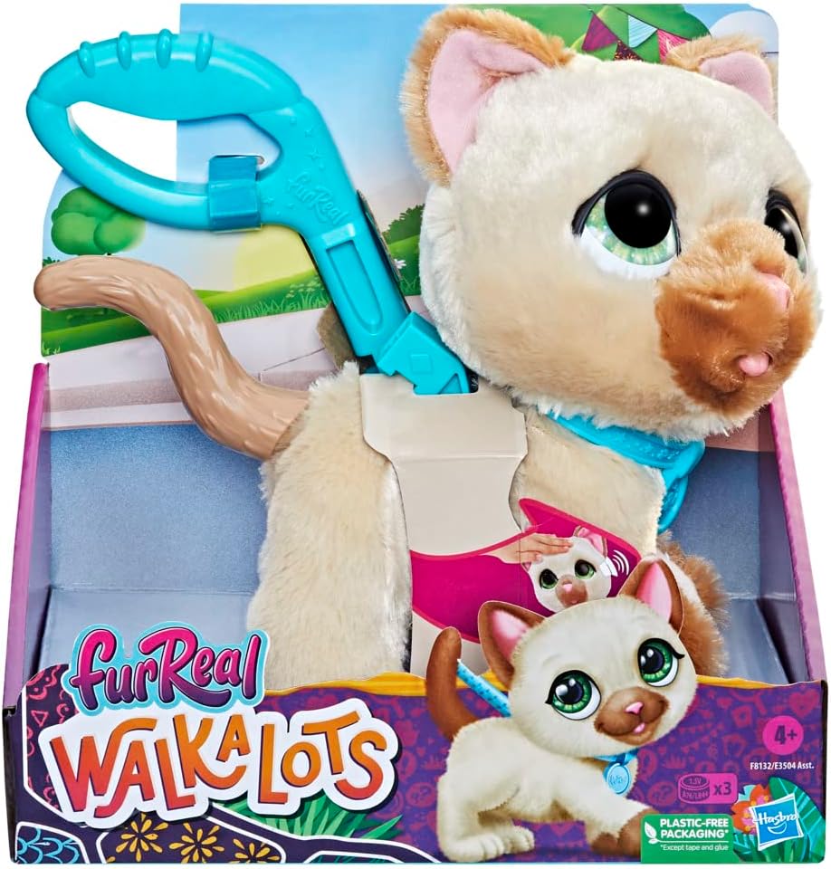FurReal Friends Walkalots Large Racker Interactive Walking Cat Toy - Ages 4+ 4