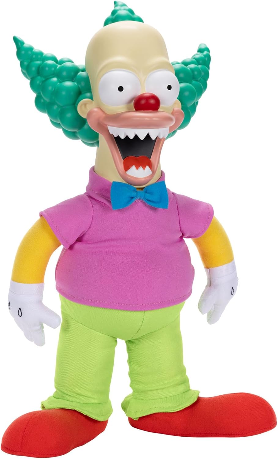 The Simpsons Talking Krusty Doll Plush - 16" Tall, Pull-String Interactive Toy by Jakks Pacific 2