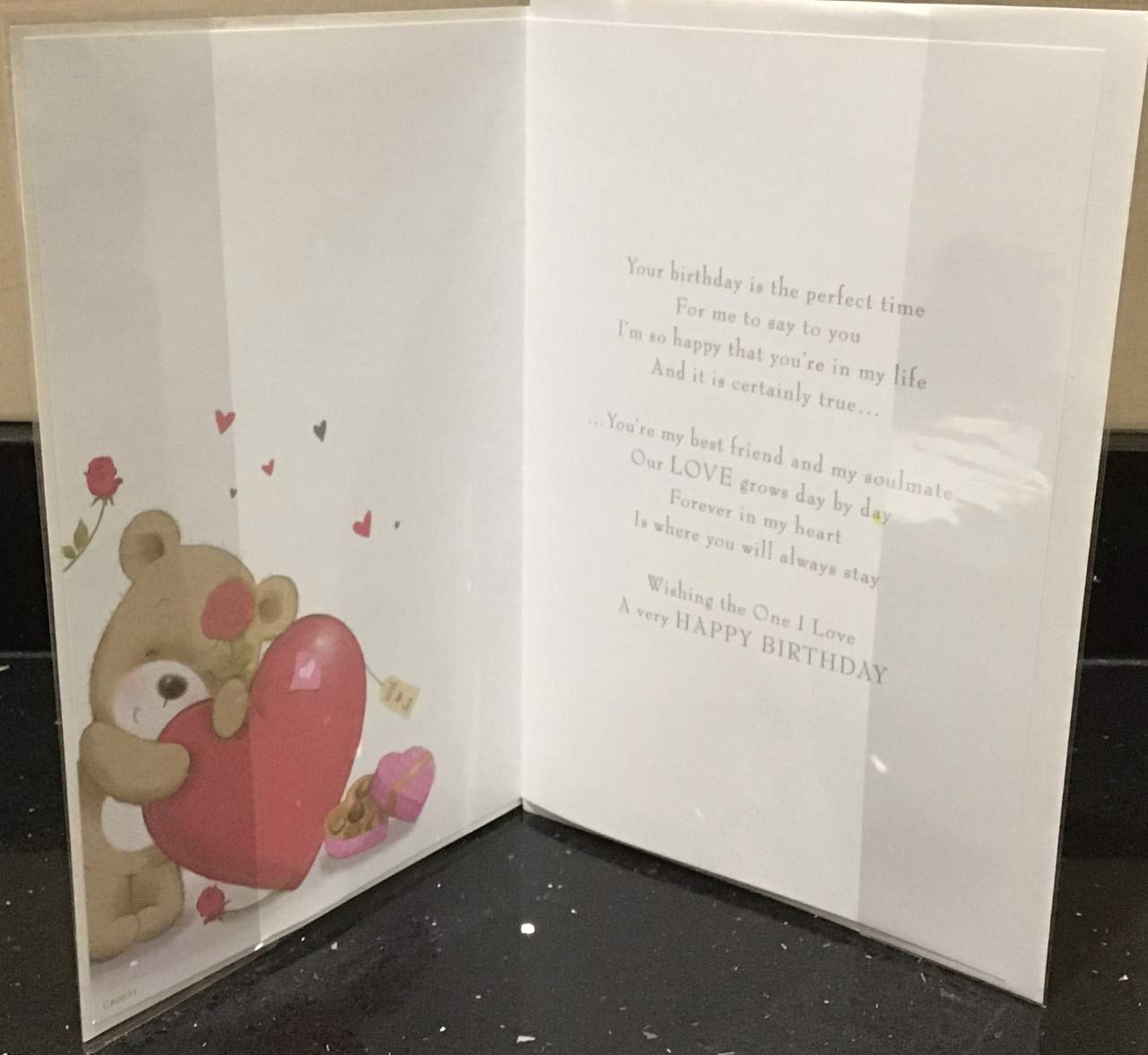 Piccadilly Greetings Regal Publishing C80031 Birthday Card - One I Love | 9 x 6 Inches 2