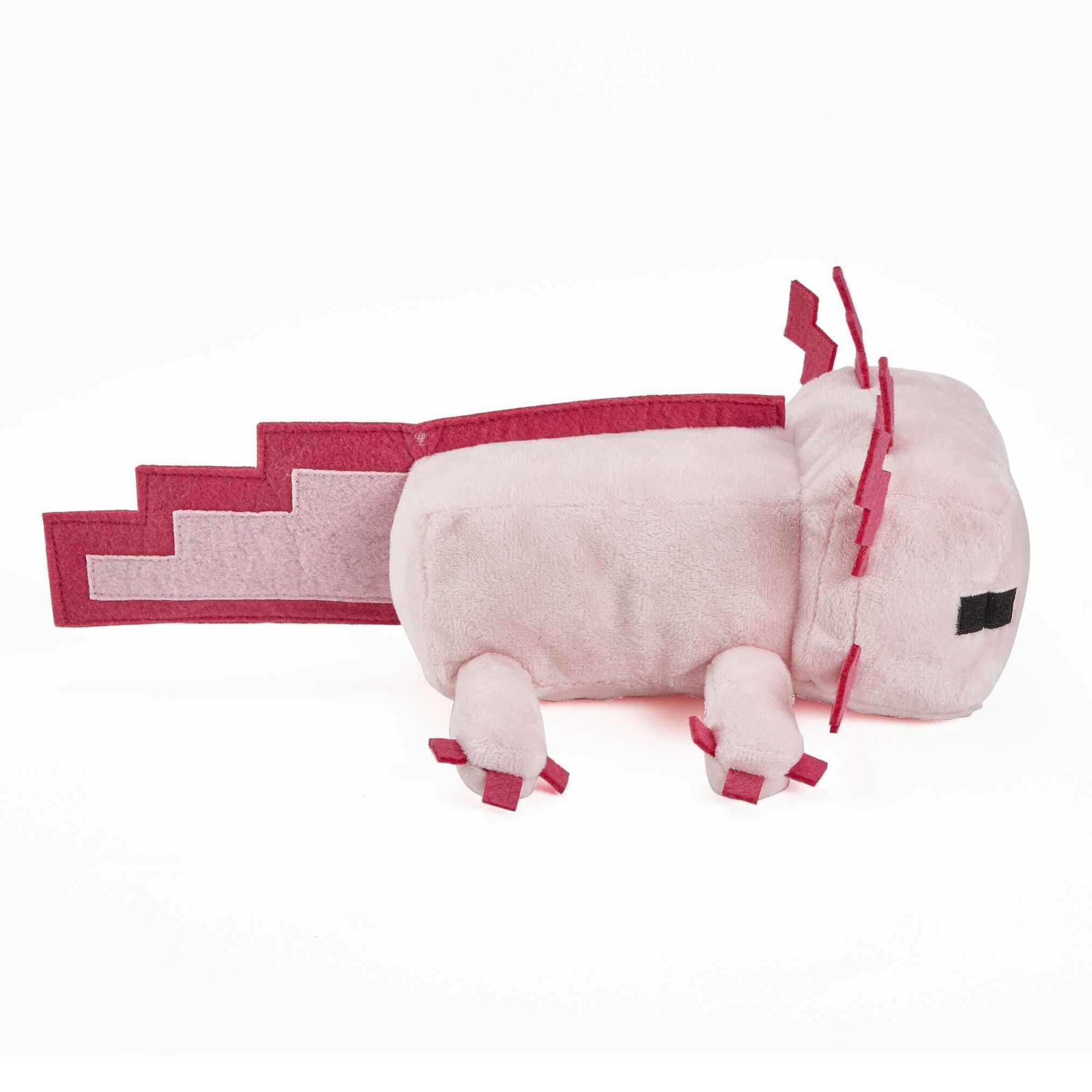Minecraft Axolotl Plush - 8-Inch Soft Doll for Kids & Collectors