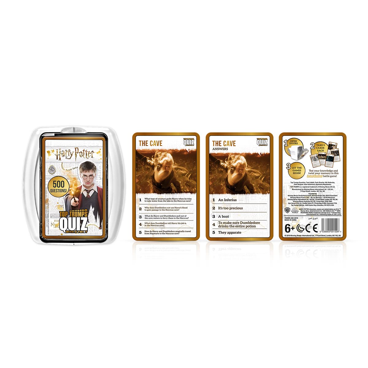 Top Trumps Harry Potter Quiz Game - 500 Questions | Plastic Case | Ages 12+ 4