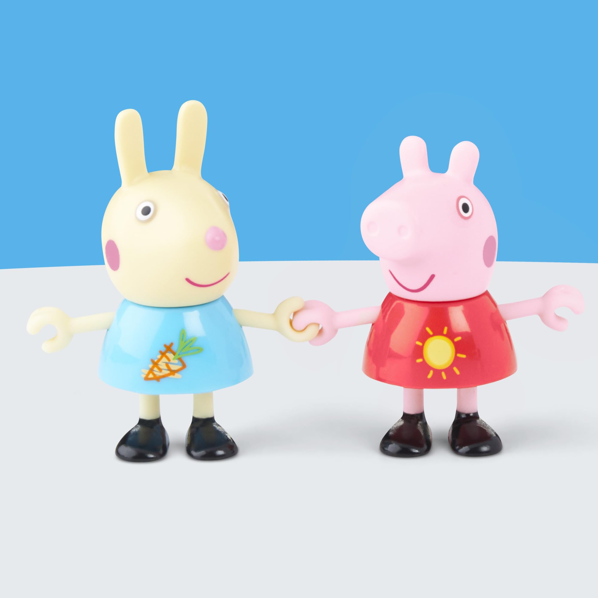 Peppa Pig Peppa's Outside Fun Playset - Playground-Themed Toy with Swing & Seesaw for Ages 3+ 2