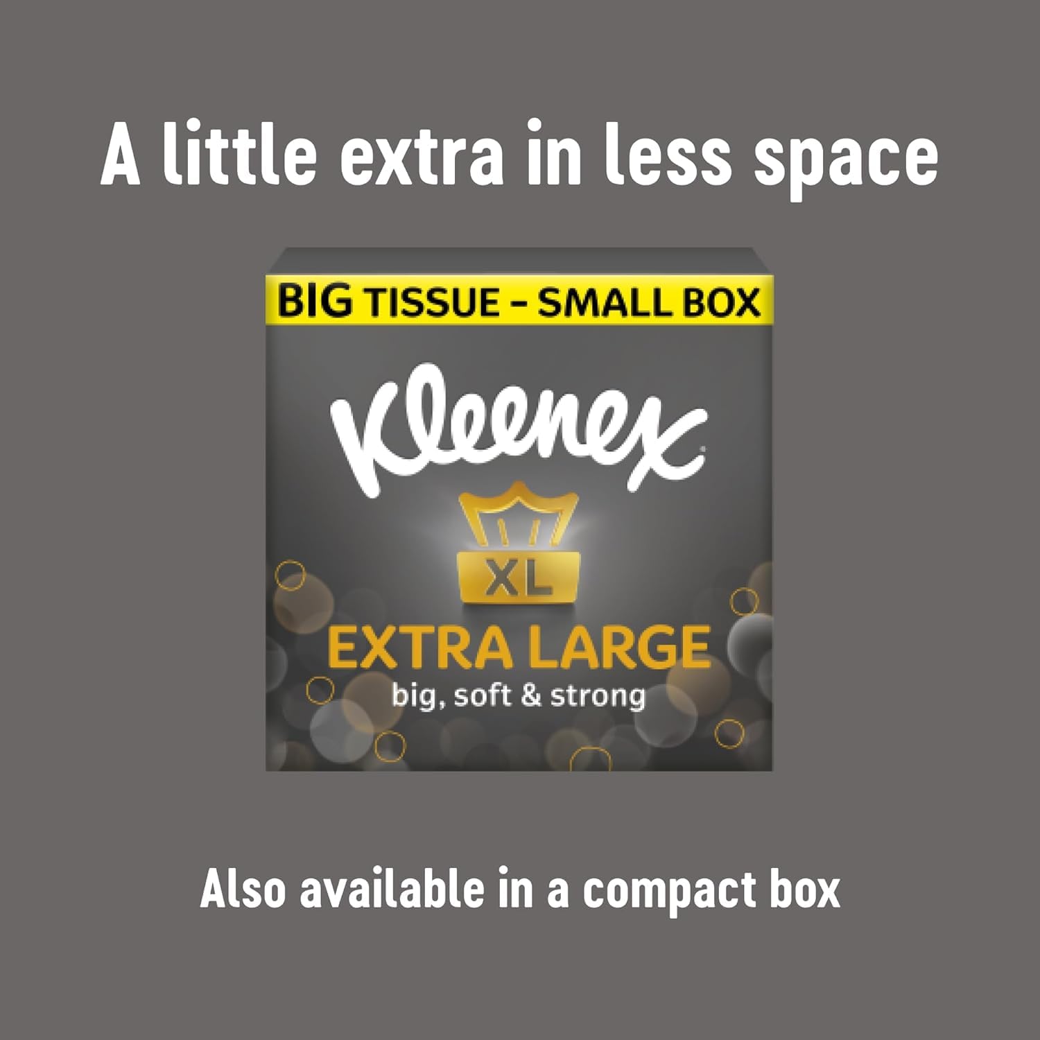 Kleenex Extra Large Compact Facial Tissues - 4 Boxes, 176 Unscented 3-Ply Sheets 5