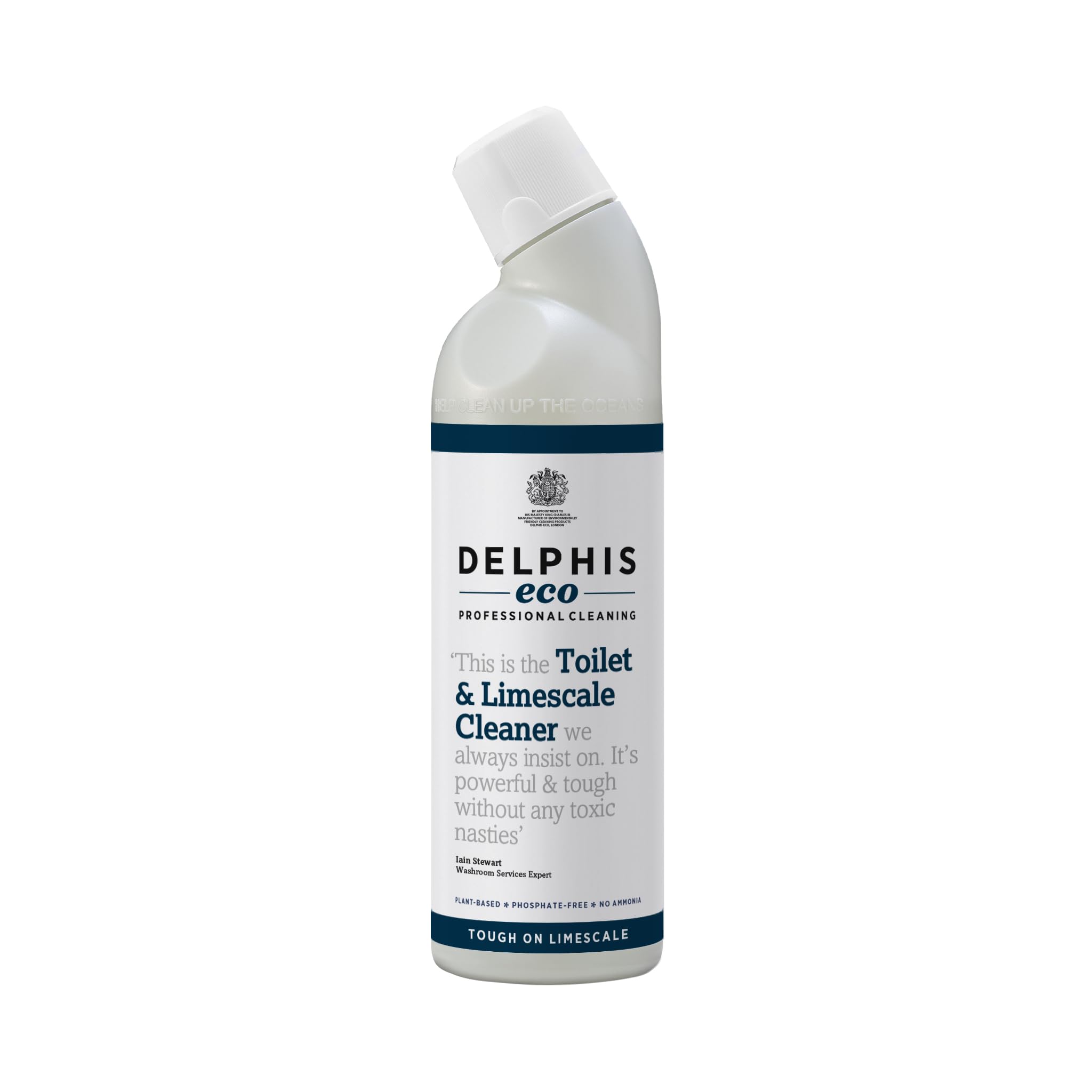 DELPHISECO Eco Toilet & Limescale Cleaner - 750ml Gel | Plant-Based Descaler 1