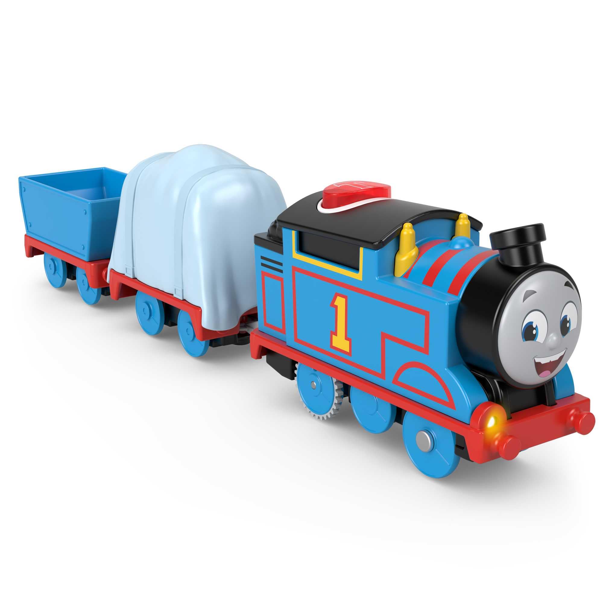 THOMAS & FRIENDS Motorized Talking Thomas Engine with Sounds Phrases & Cargo | Ages 3+ | HWH17 1