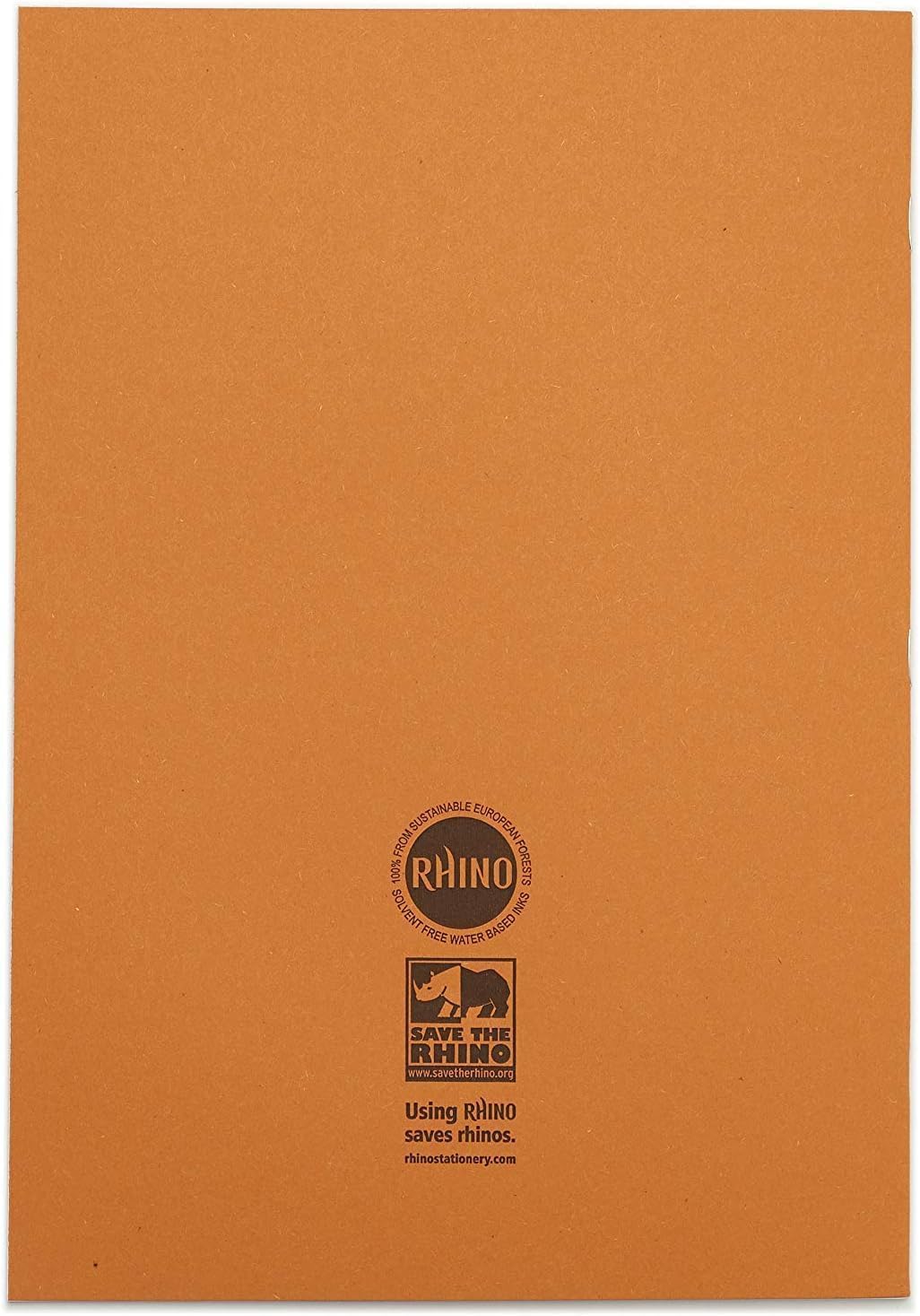 Rhino A4 Composition Notebooks - 64 Pages Squared Paper, 10-Pack | Durable Manilla Cover | Supports Rhino Conservation 8