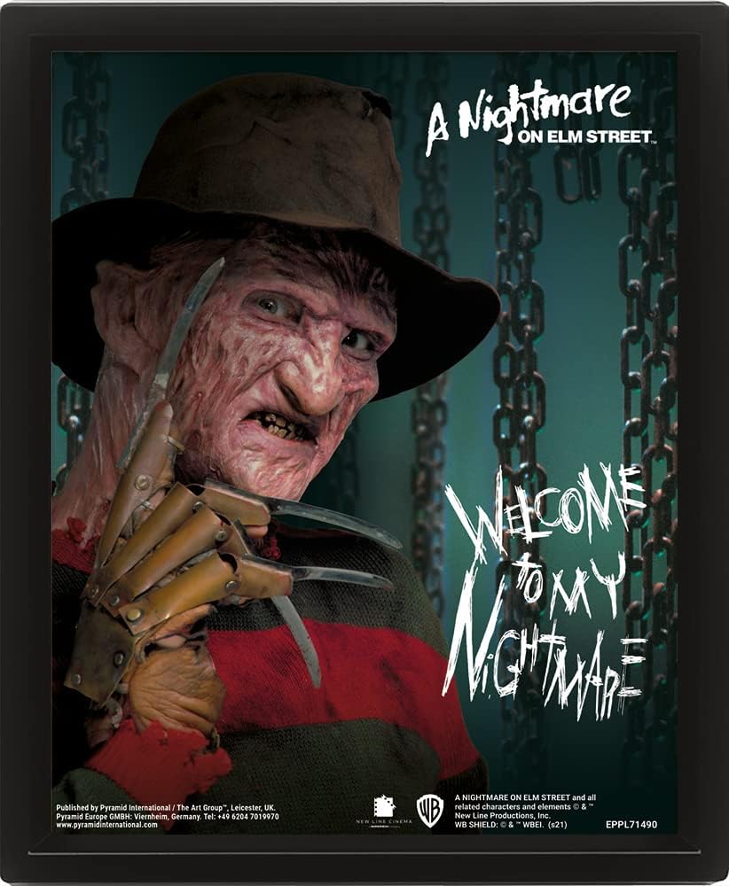 Pyramid International A Nightmare On Elm Street 3D Lenticular Poster