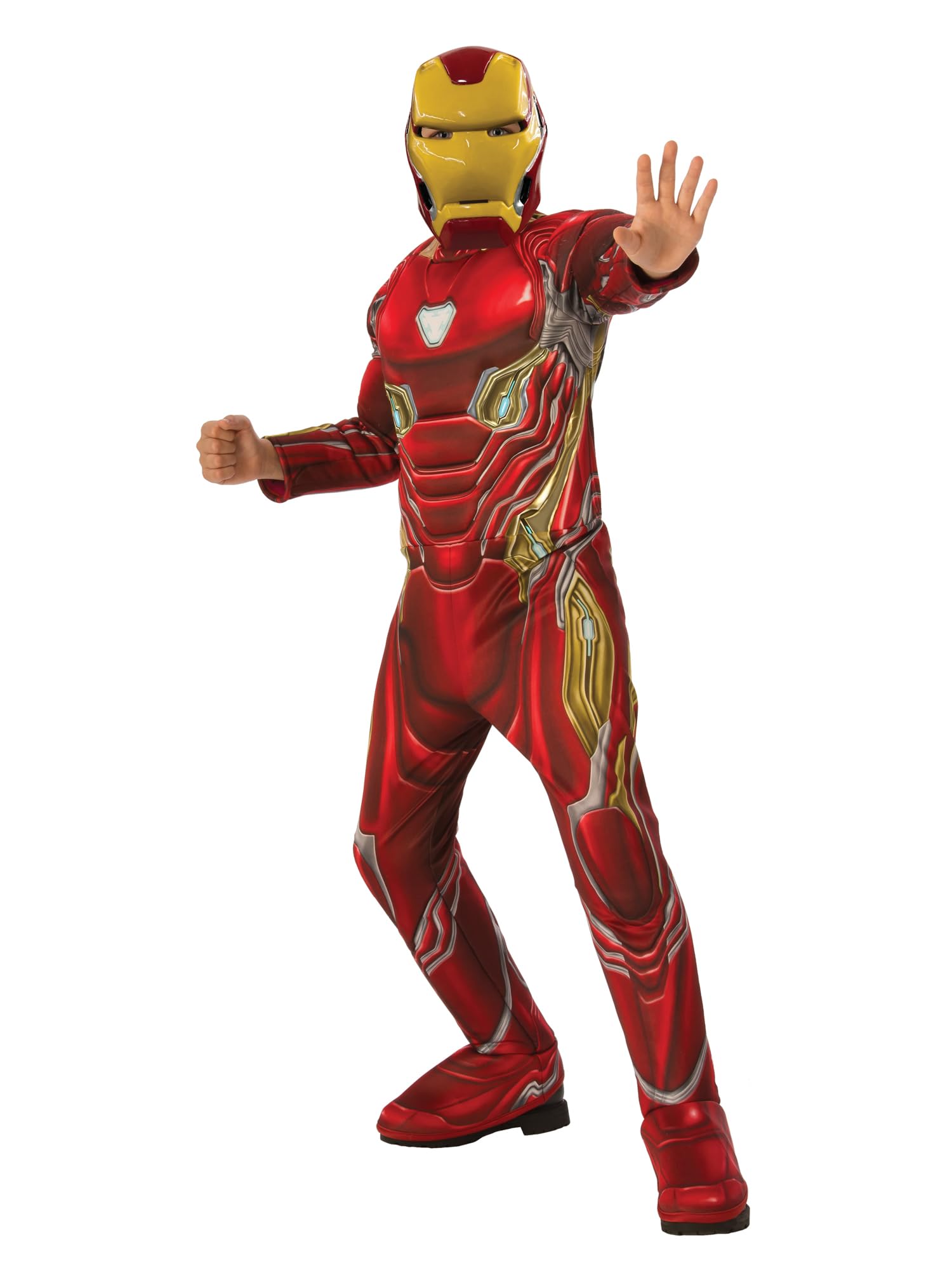 Rubies Official Avengers Endgame Iron Man, Deluxe Child Costume - Small, Ag 1