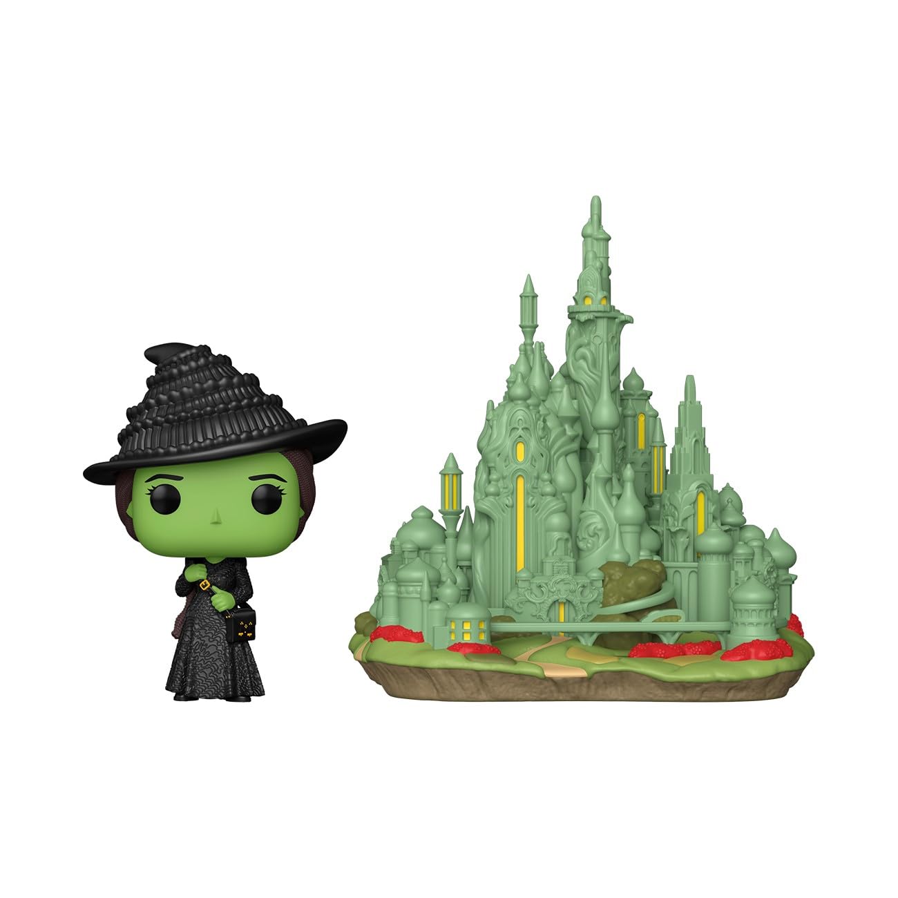 Funko Pop! Town: Wicked - Elphaba w/Emerald City Vinyl Figure 79751 9