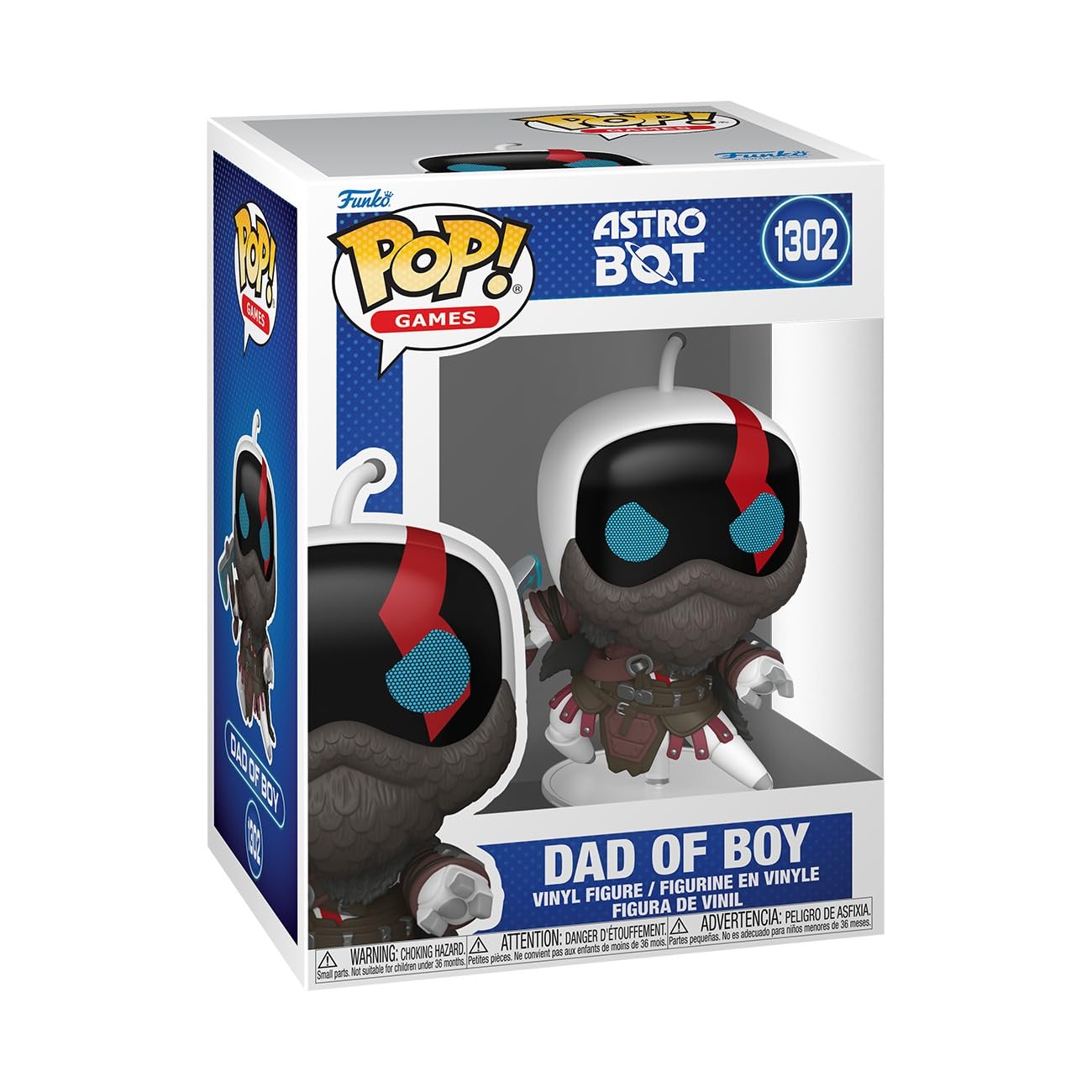 Funko POP! Games: Astro Bot - Dad of Boy Vinyl Figure - 3.75 Inch Collectible 1