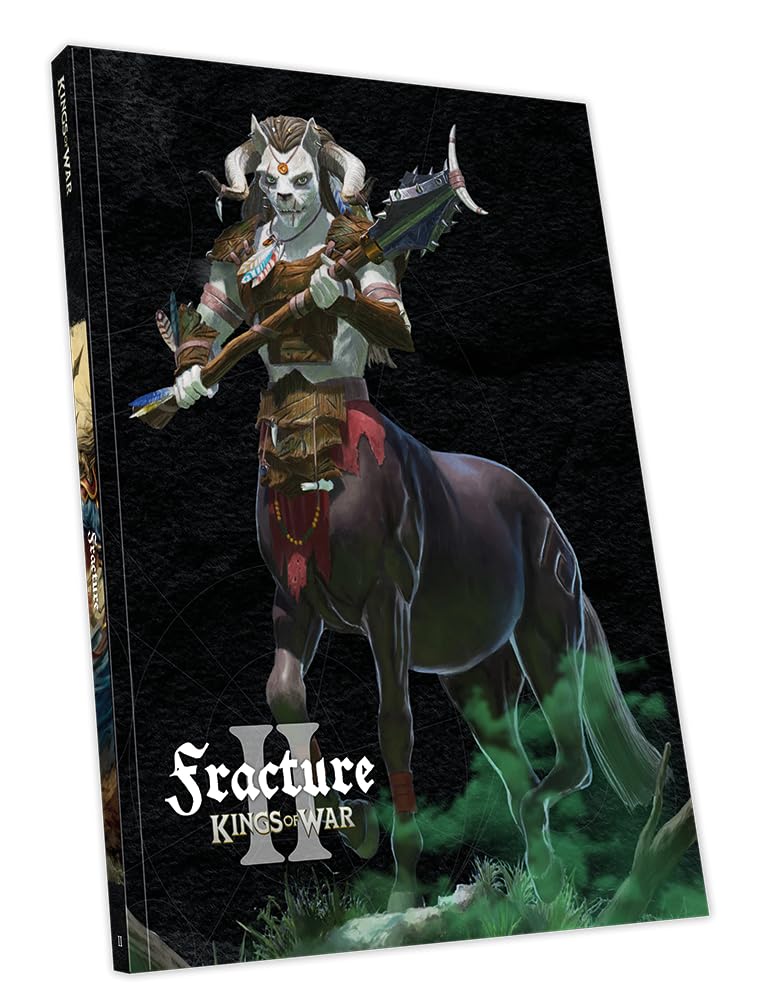 Mantic Games Kings of War: Fracture Expansion - 4 New Army Lists, New Scenarios, Rich Lore | Hardback Edition