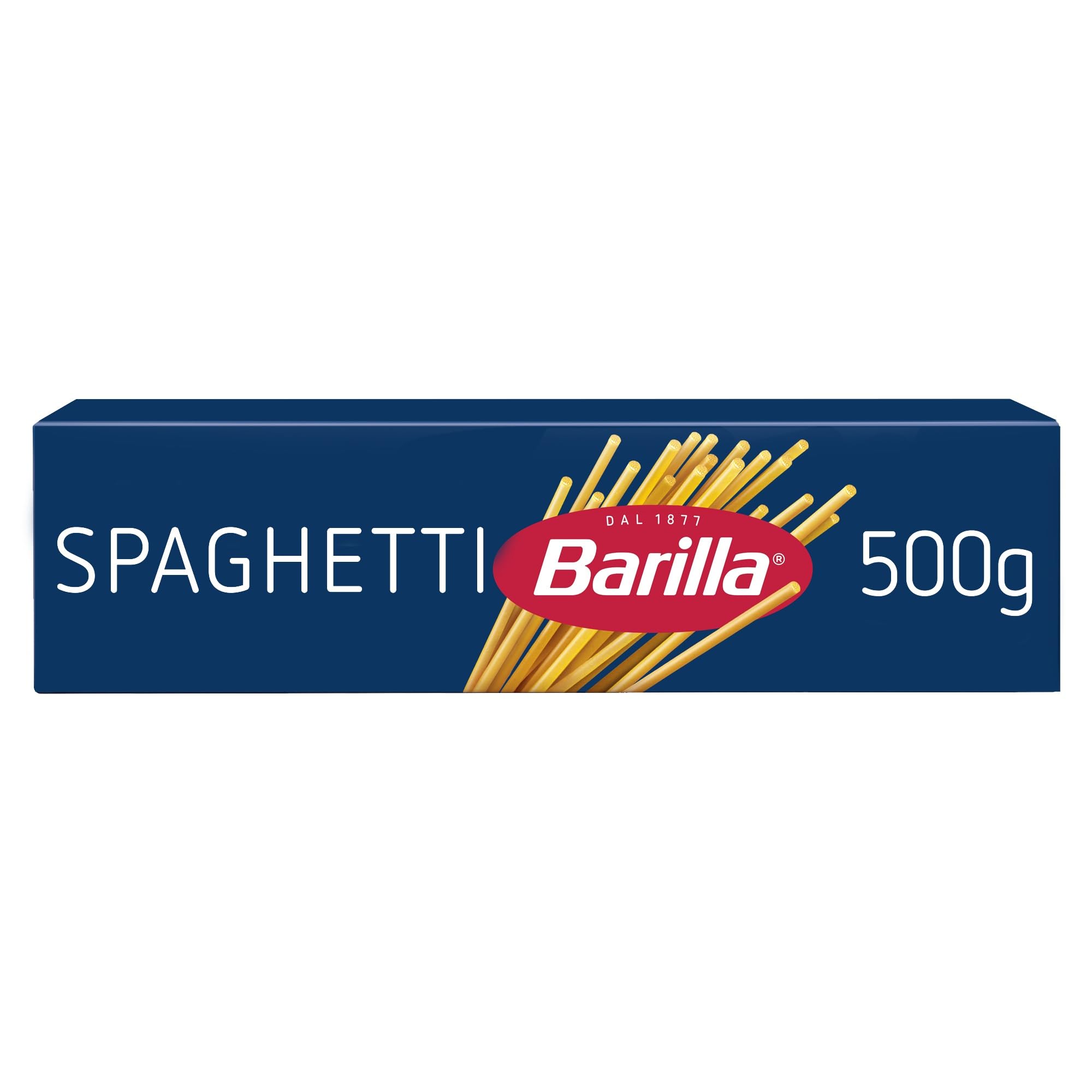 Barilla Spaghetti Pasta - Authentic Italian Quality | 100% Durum Wheat | 500g Pack 1