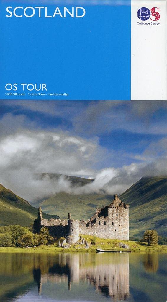 Ordnance Survey Scotland (OS Tour Map) - Folded Map | 2020 Edition