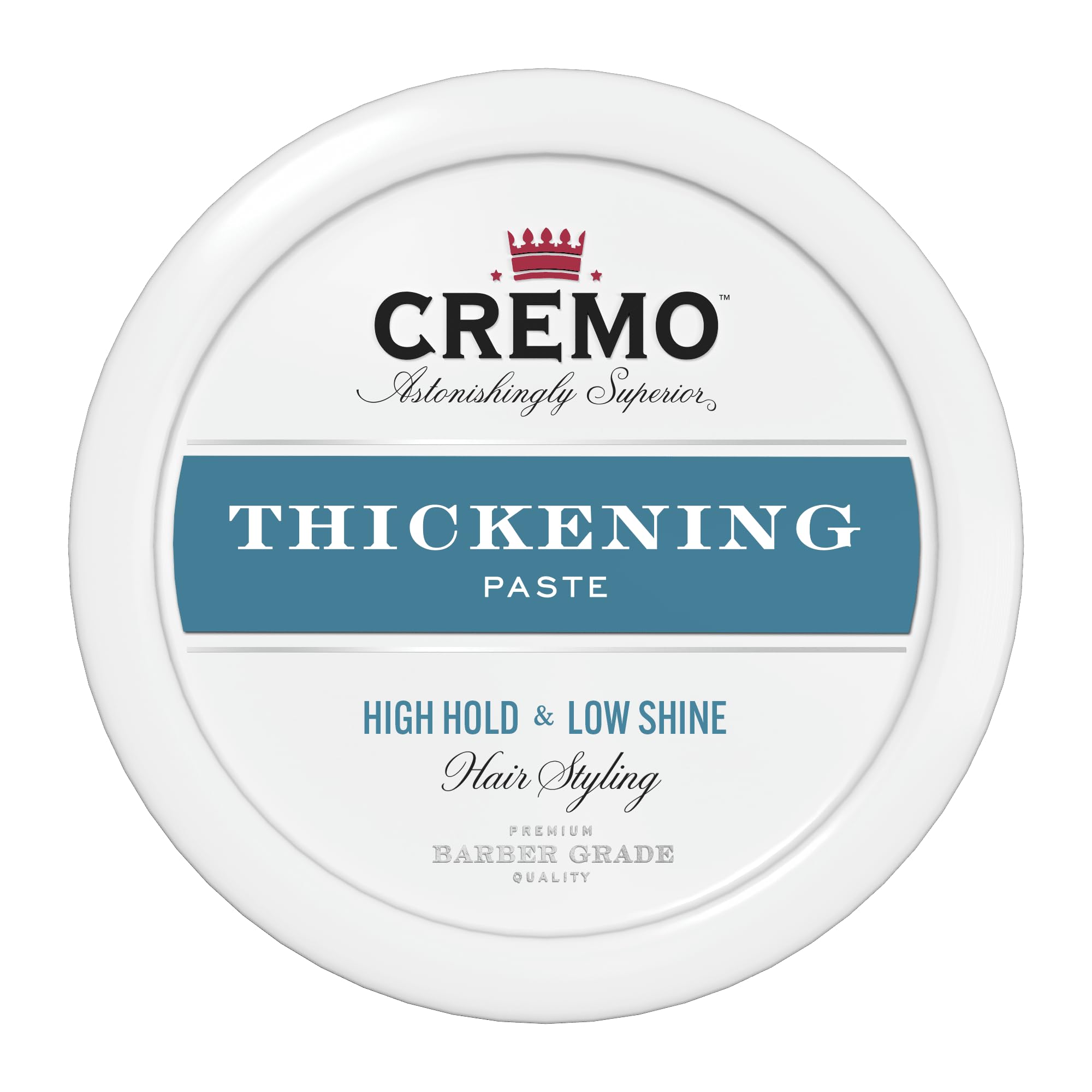 Cremo Thickening Hair Styling Paste for Men - High Hold, Low Shine, 113 g 1