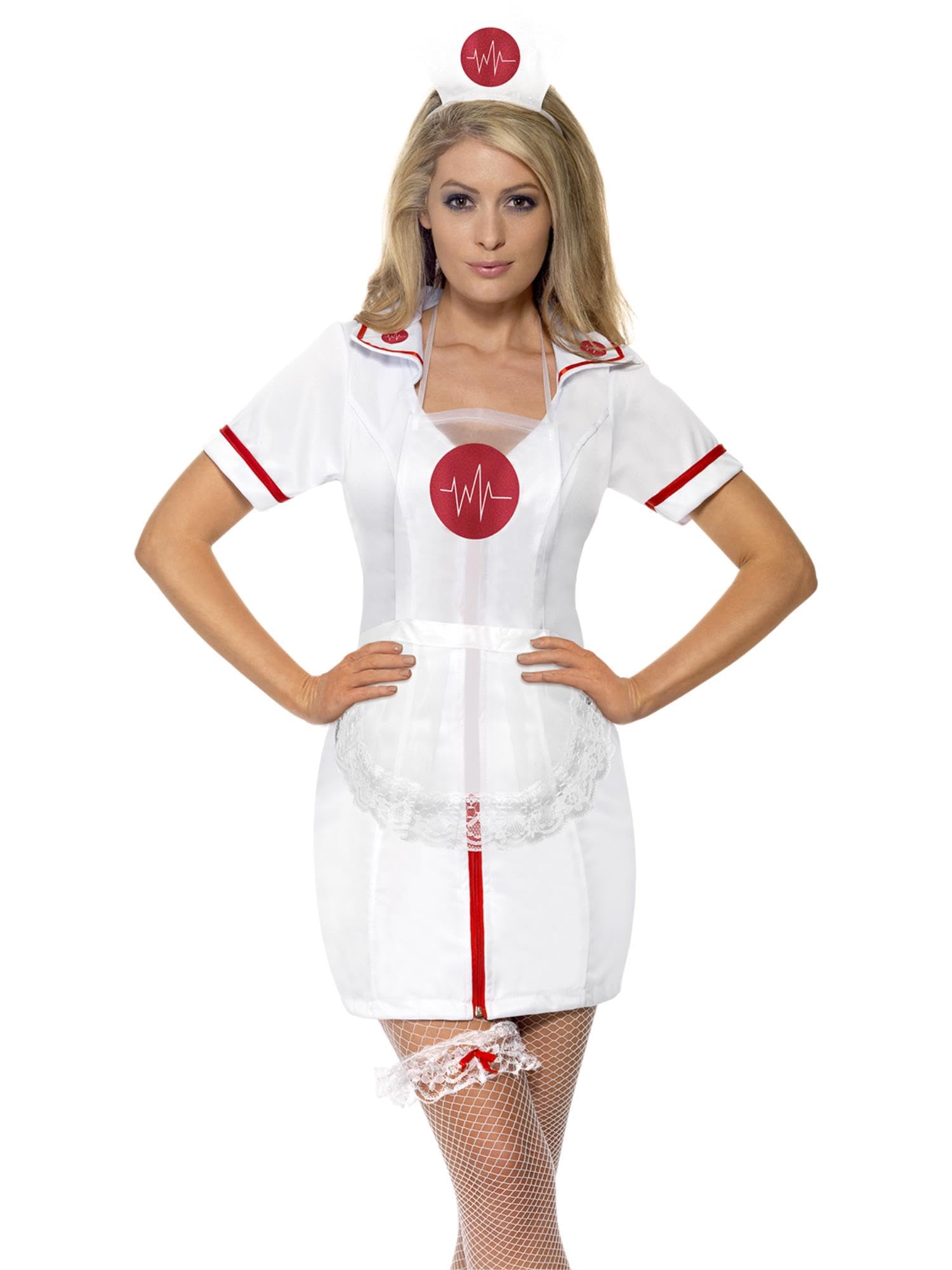 Smiffys Nurse Costume - Adult One Size