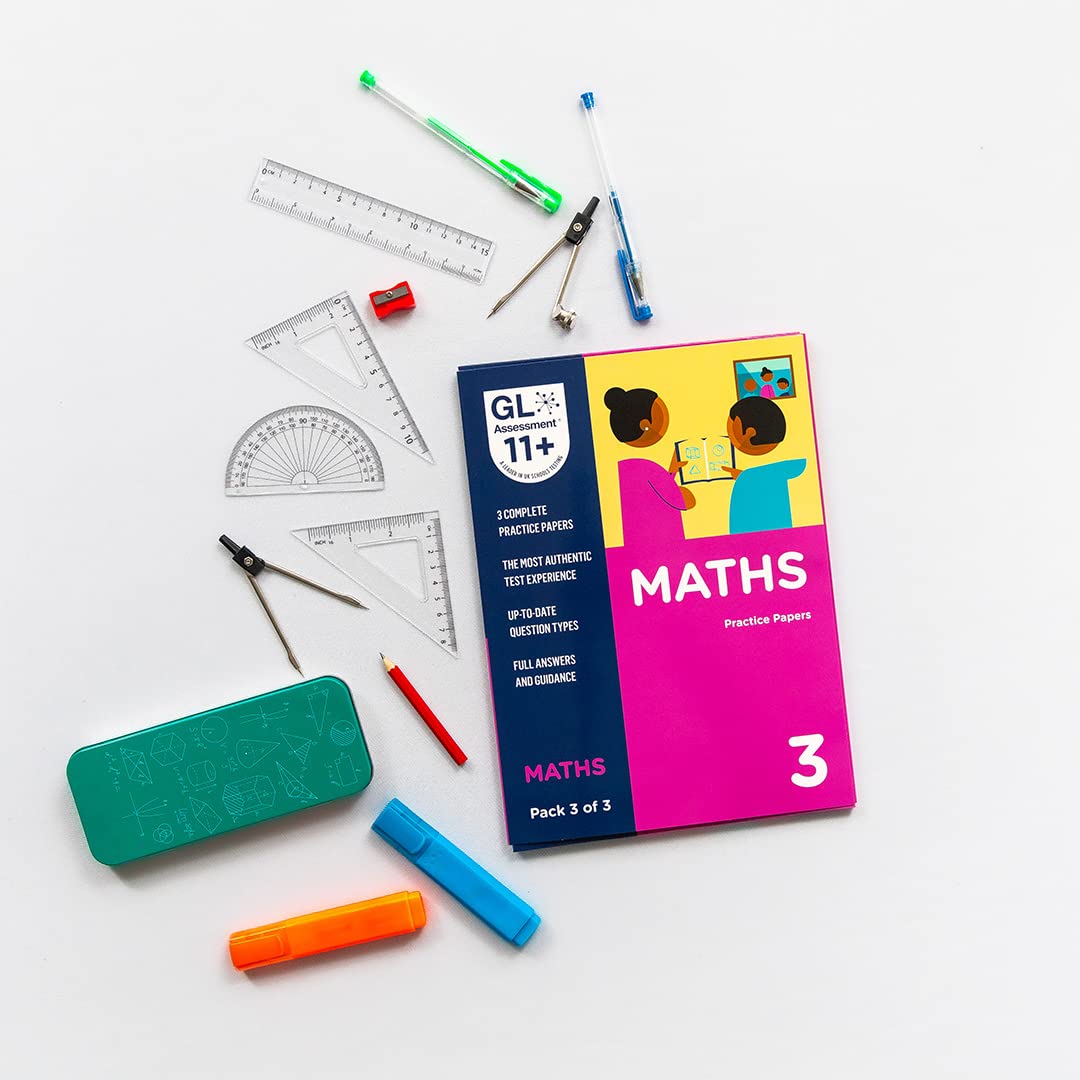 GL Assessment 11+ Practice Papers Maths Pack 3 (Multiple Choice) | Ages 10-11 | Paperback