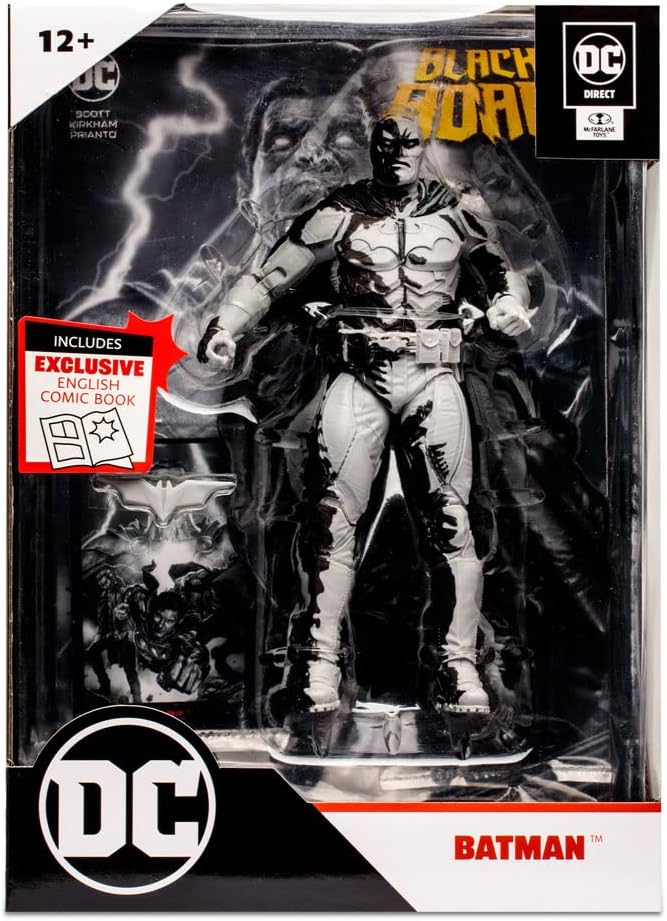 McFarlane DC Direct Black Adam Gold Label - Batman Collectible Action Figure (TM15893)