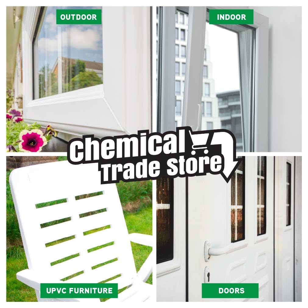 Chemical Trade Store UPVC Cleaner - Industrial Strength for Doors, Windows, Plastic | 1L Liquid 4
