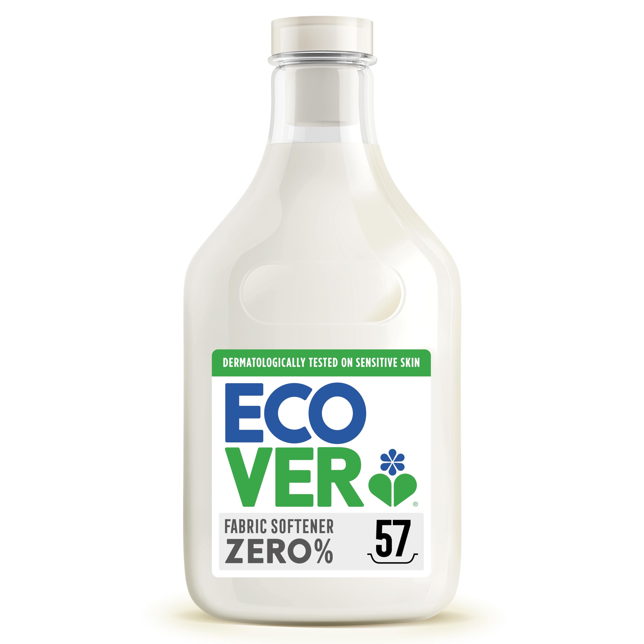 Ecover Zero Liquid Fabric Softener for Sensitive Skin - 1.43L | Softening & Odor Fighting 1