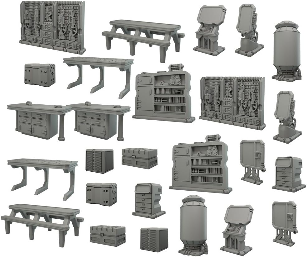 Mantic Games Starship Scenery TerrainCrate for 28mm Sci-Fi Gaming 2