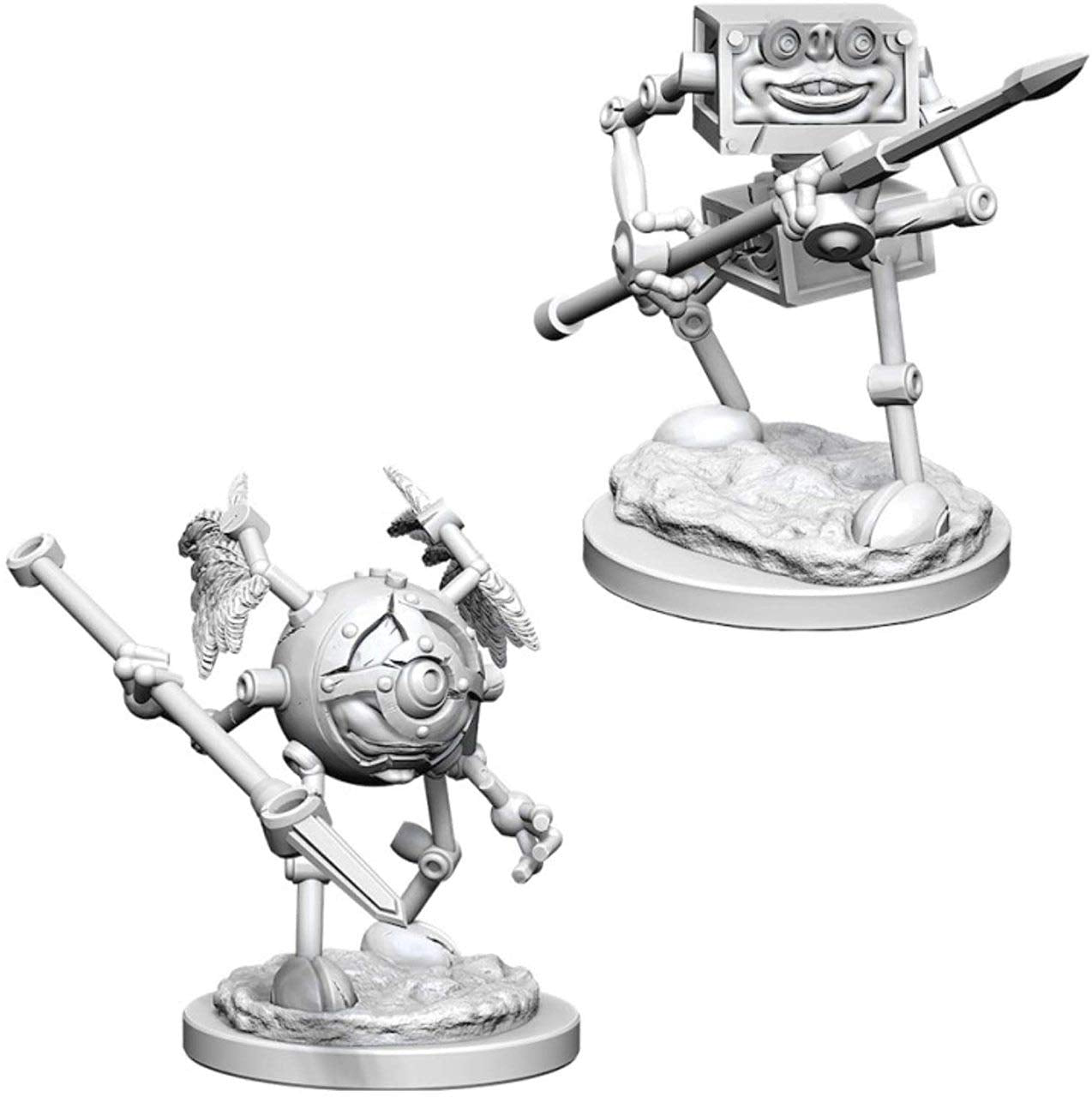 Dungeons & Dragons Monodrone and Duodrone Nozurs Marvelous Miniatures Unpainted 2-Count Pack | Pre-Primed