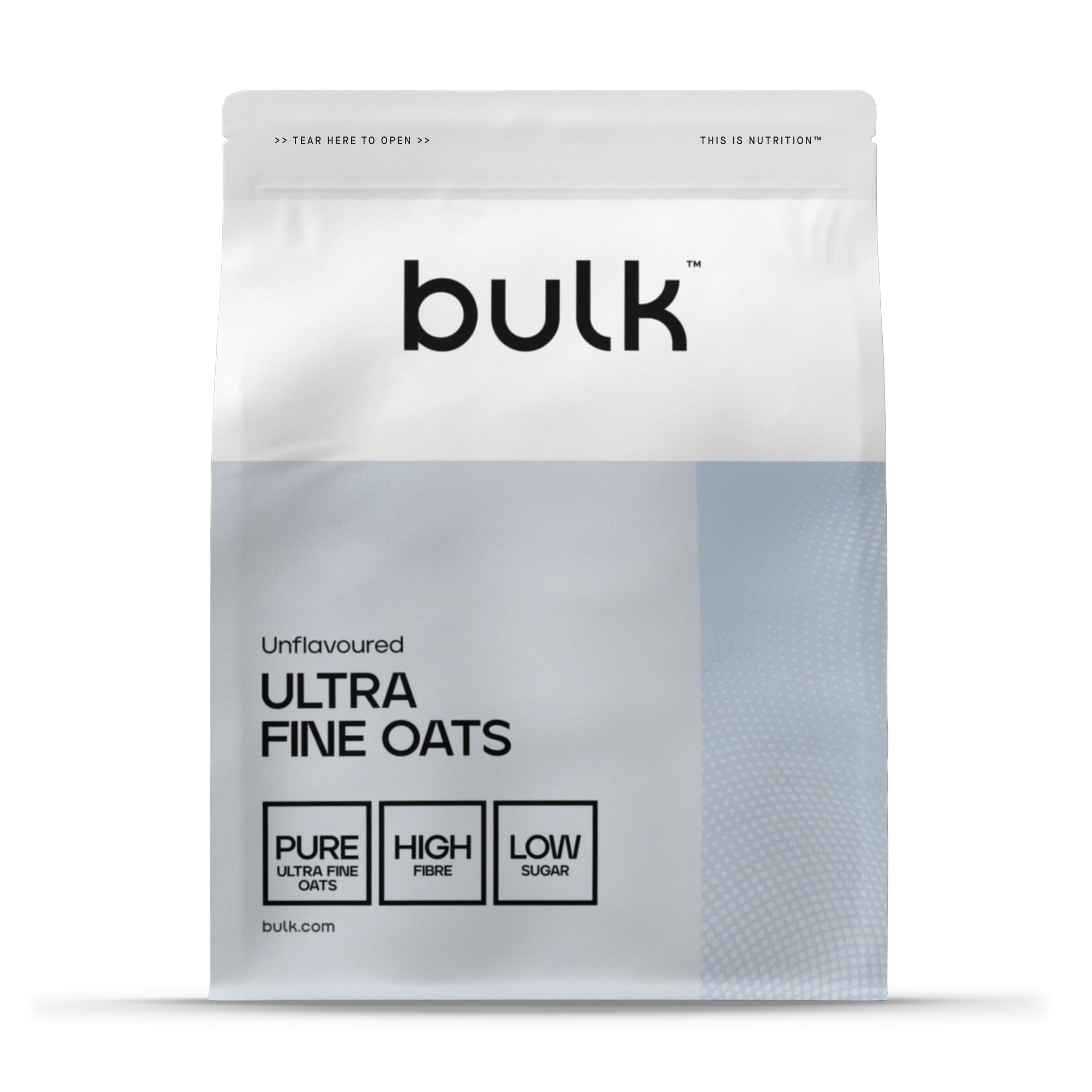 Bulk Ultra Fine Scottish Oats 1kg - High Fibre, No Added Sugar or Salt