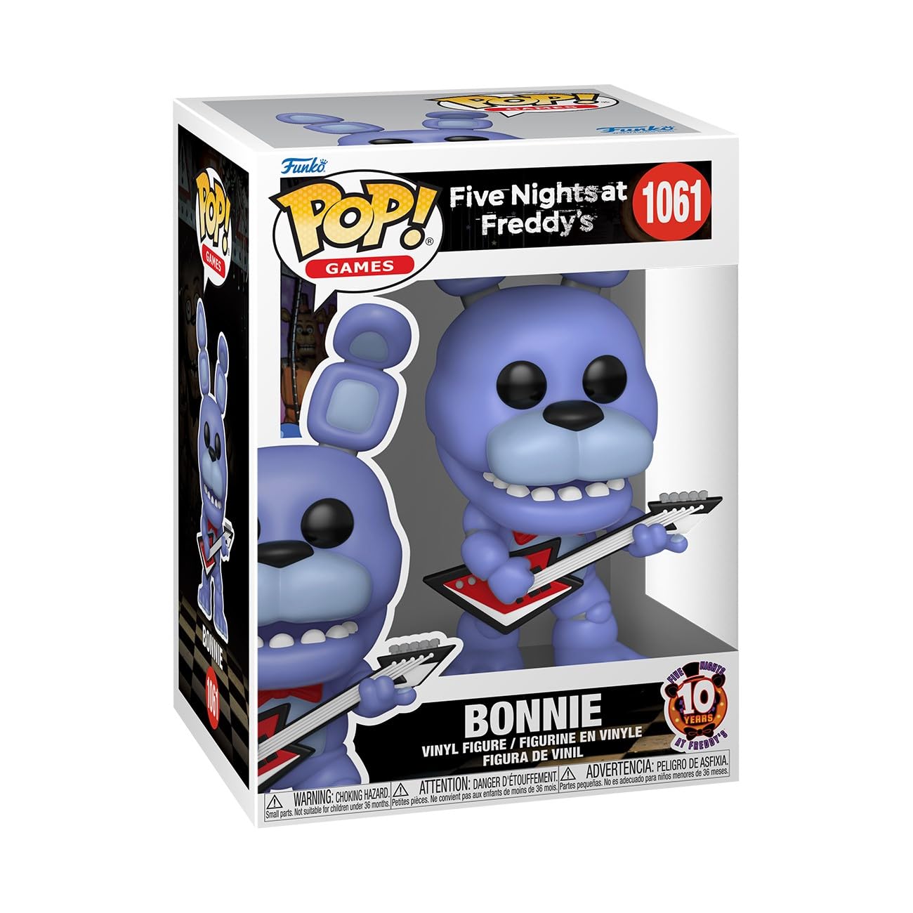 Funko Pop! Games: Five Nights at Freddy's - Bonnie the Rabbit Vinyl Figure 1