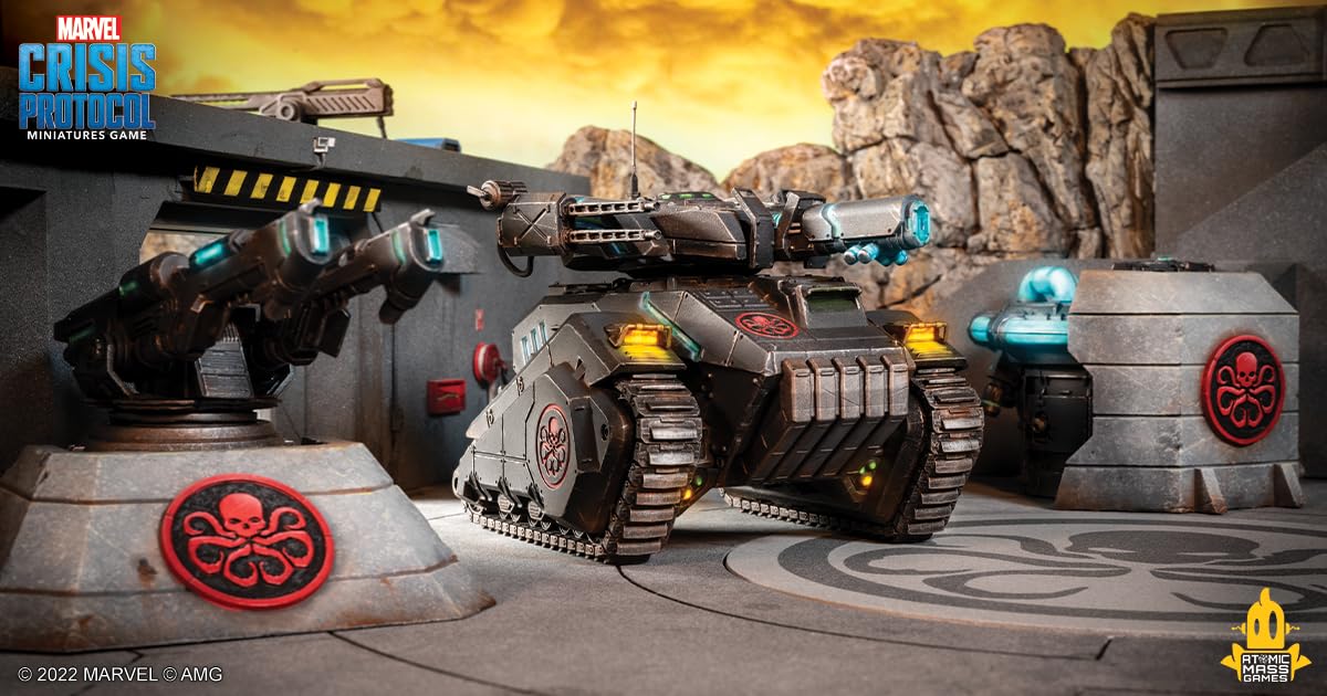 Atomic Mass Games Marvel Crisis Protocol Hydra Turret Terrain Pack 8