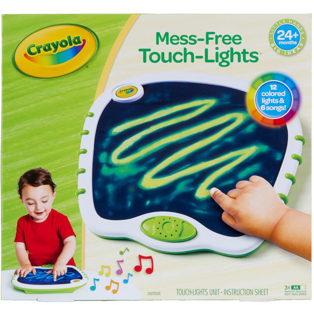 CRAYOLA Touch Lights - Mess-Free Doodling Tablet with Lights & Sounds | Ages 2+