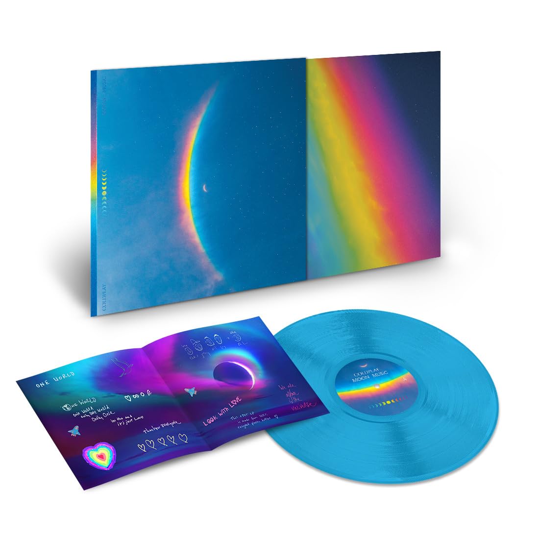 Moon Music - Translucent Blue EcoRecord LP [VINYL] 3