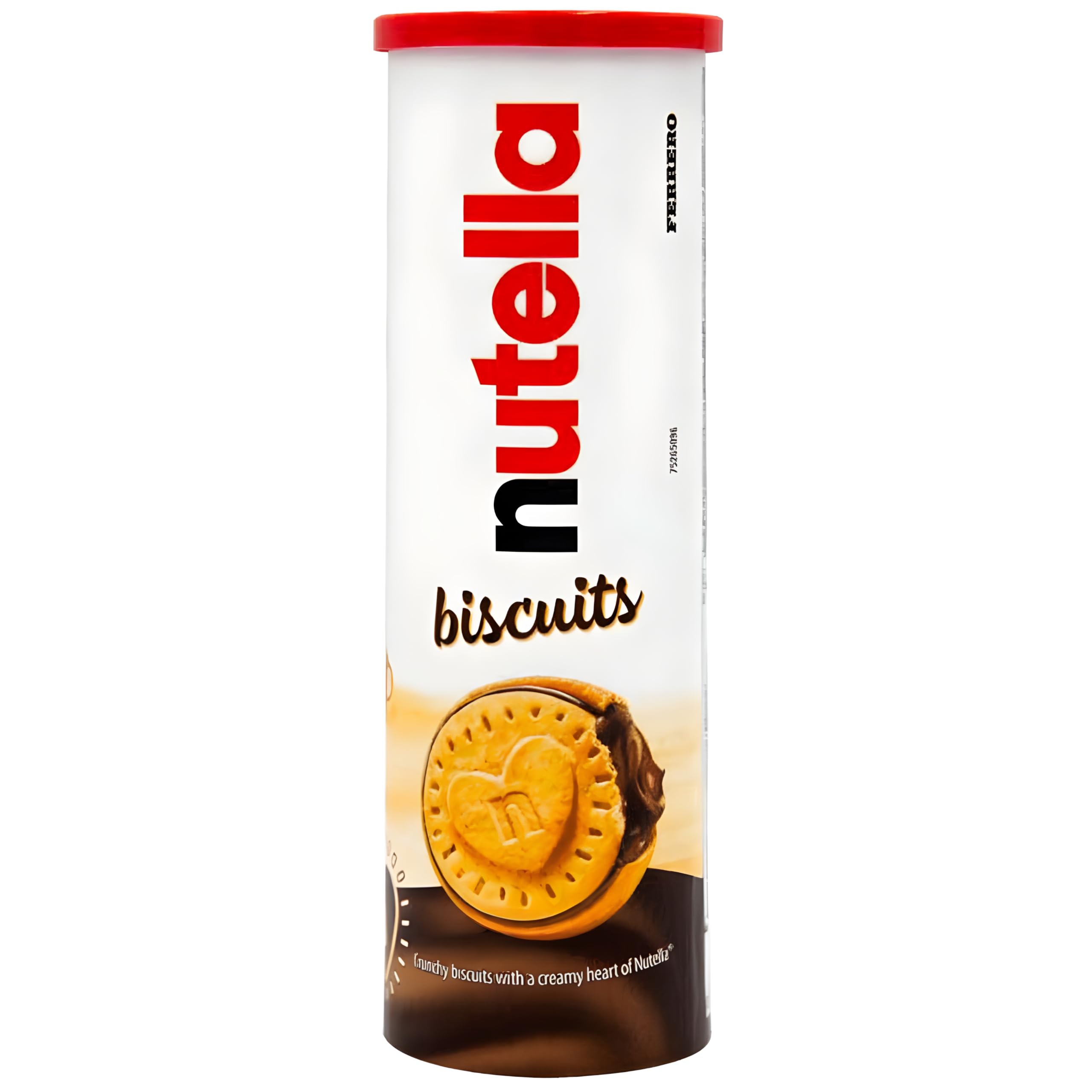 Nutella Biscuits with Creamy Nutella Heart - Crunchy Baked Biscuit | Pack of 12 | 166g 1