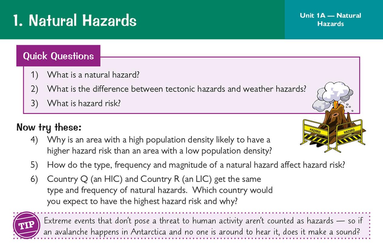 CGP GCSE Geography AQA Revision Question Cards - Grade 9-1 | 95 Cards | Ages 14-16