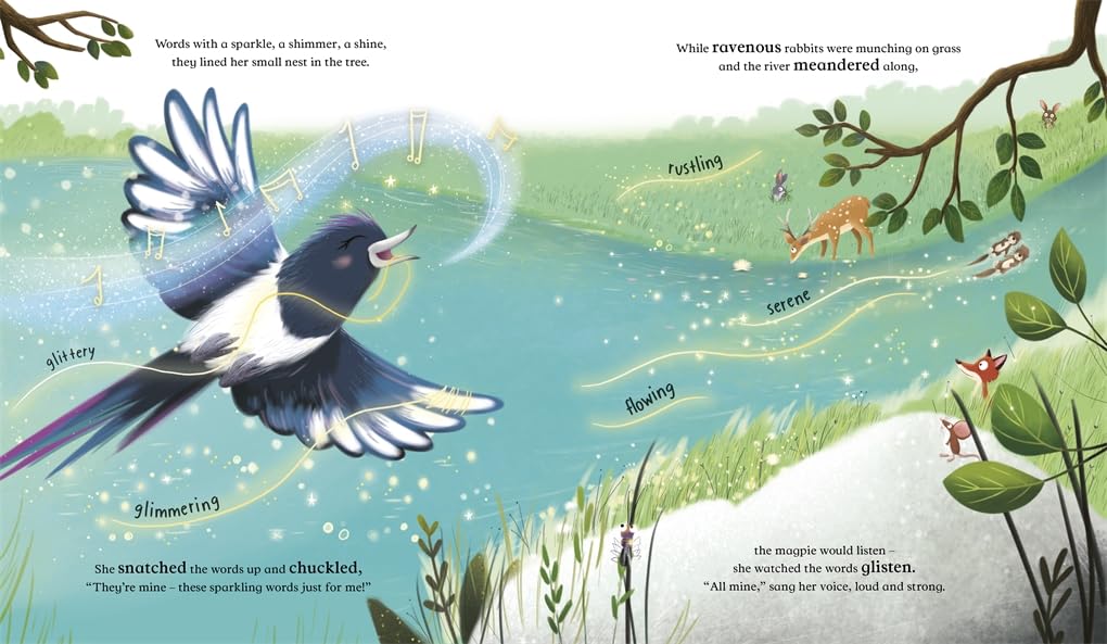 Lucy Rowland - Magpie and the Sparkling Words | Paperback 2
