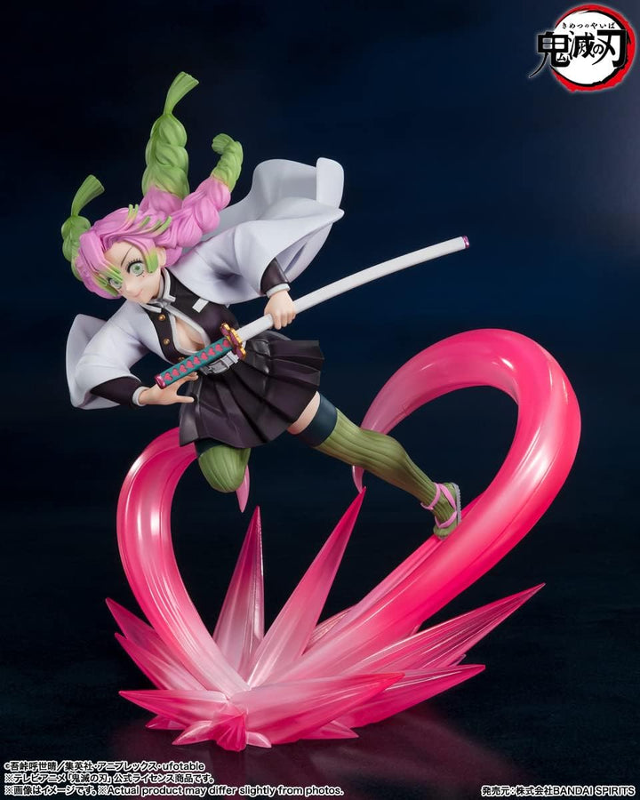 TAMASHII NATIONS - Demon Slayer: Kimetsu no Yaiba - Mitsuri Kanroji FiguartsZERO Action Figure - Collectible Anime Figure for Fans