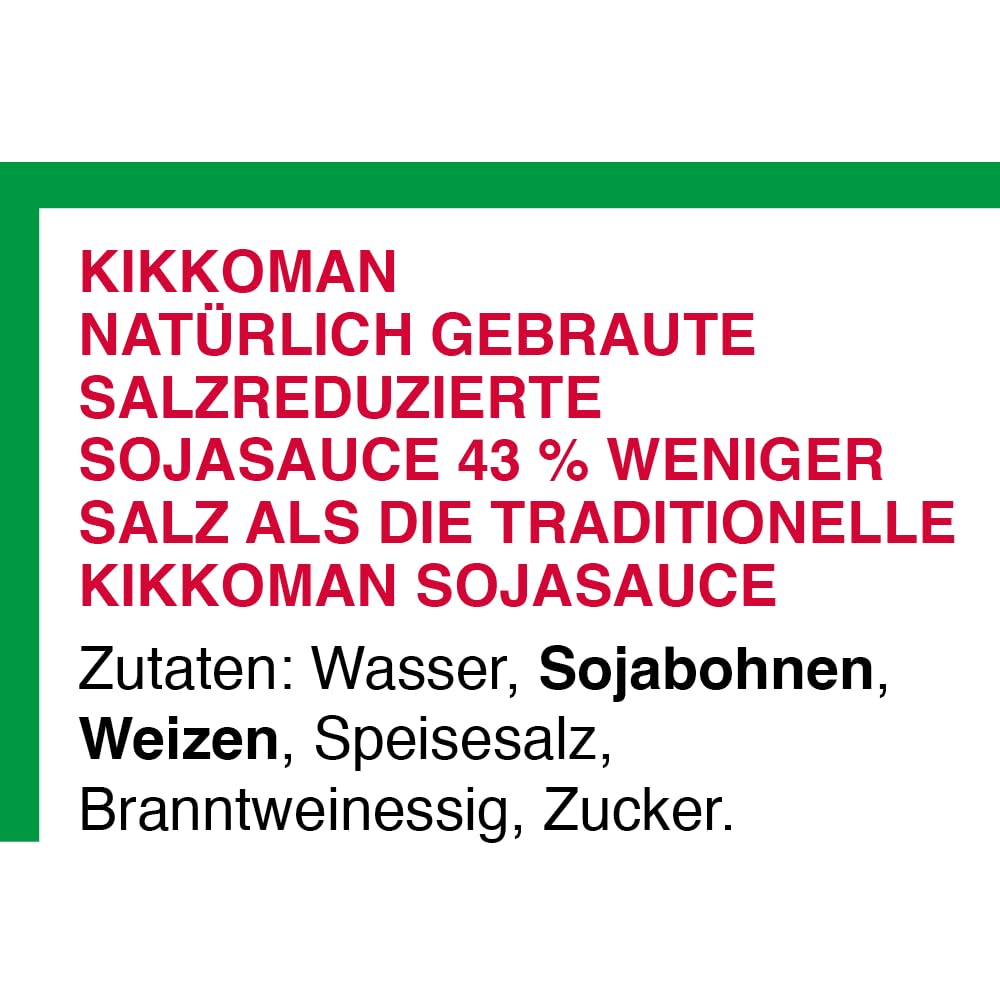 Kikkoman Naturally Brewed Less Salt Soy Sauce - 43% Less Salt | Rich Umami Flavor | 250 ml 5