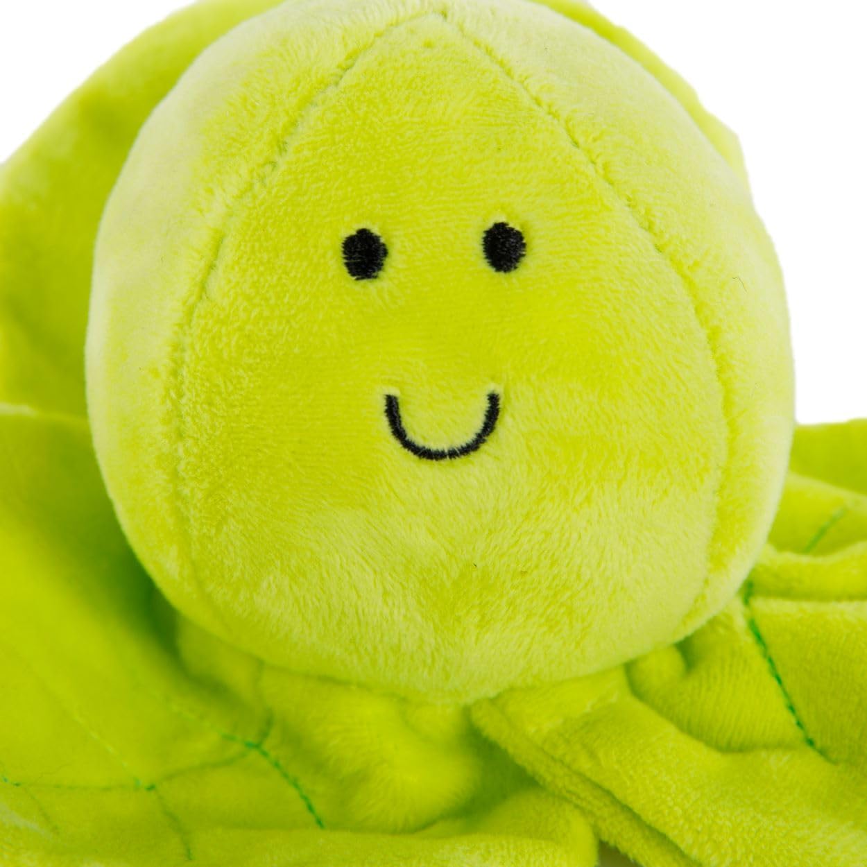 Petface Foodie Faces Fluffy Sprout Dog Toy - Plush Design | Built-in Squeaker | Pack of 1 4