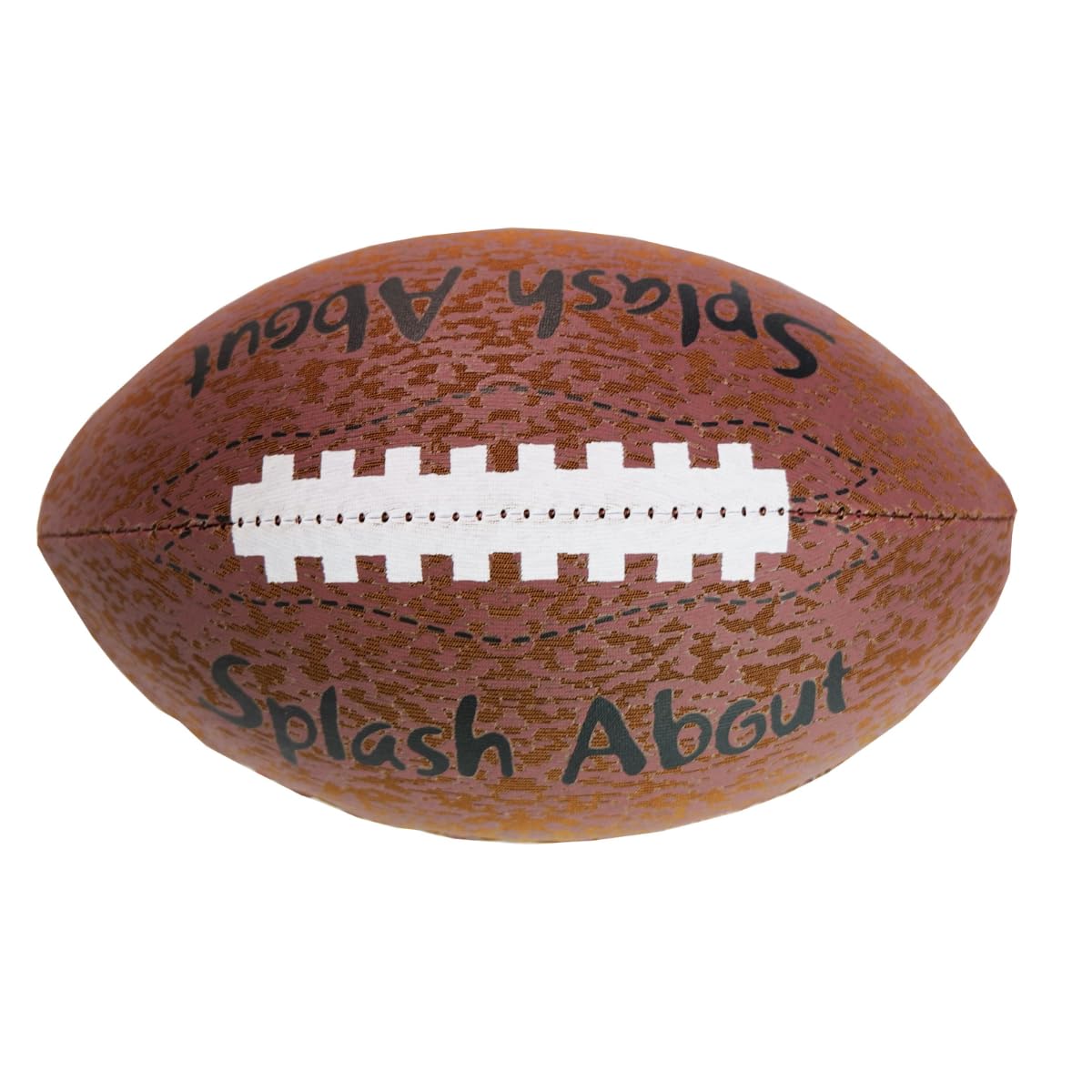 Splash About Oval Sports Ball - Air-Filled, Lightweight, Safe for Pools | Brown | Ages 6+ 1